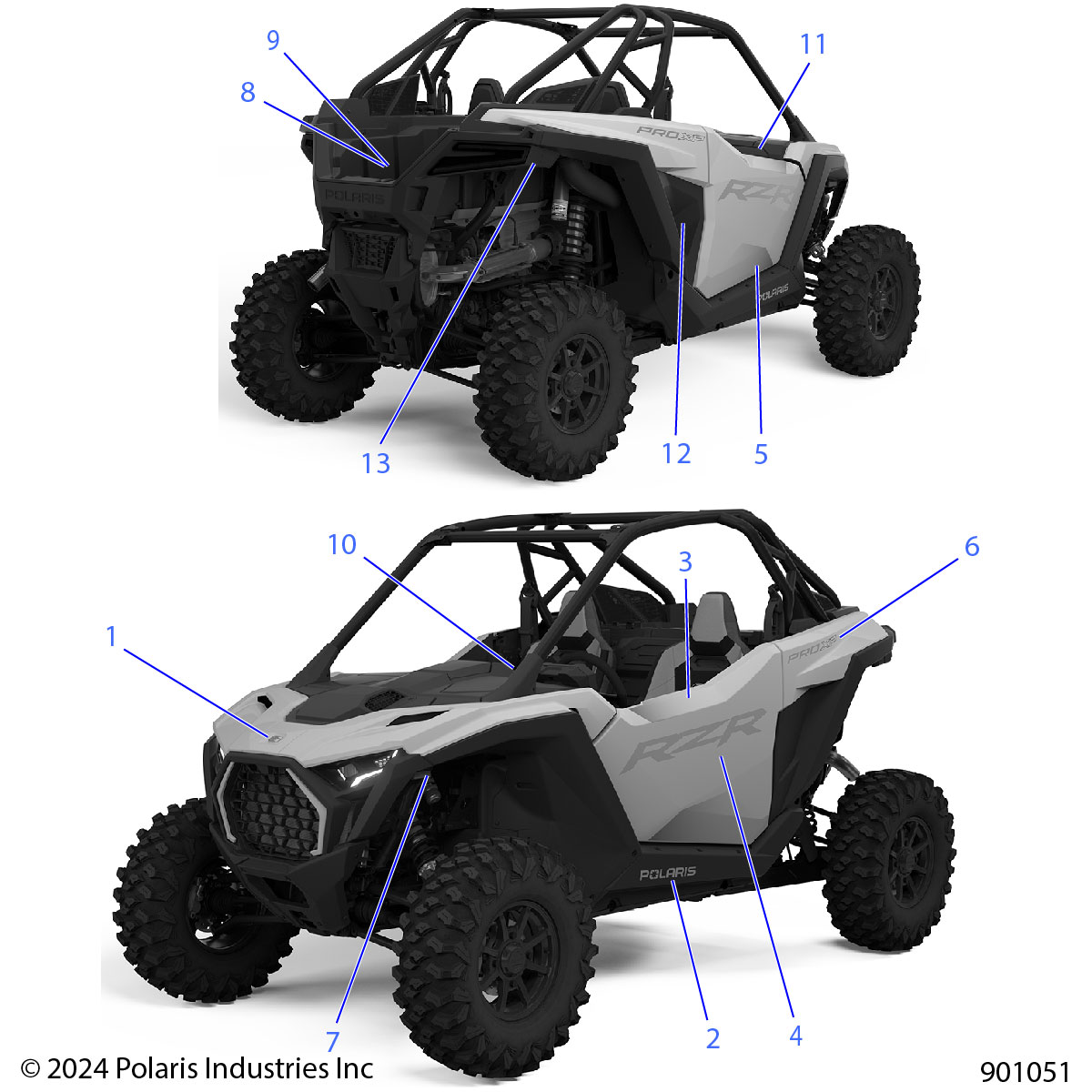 Part Number : 7201860 DECAL-RR.FNDR LWR PROXP RH