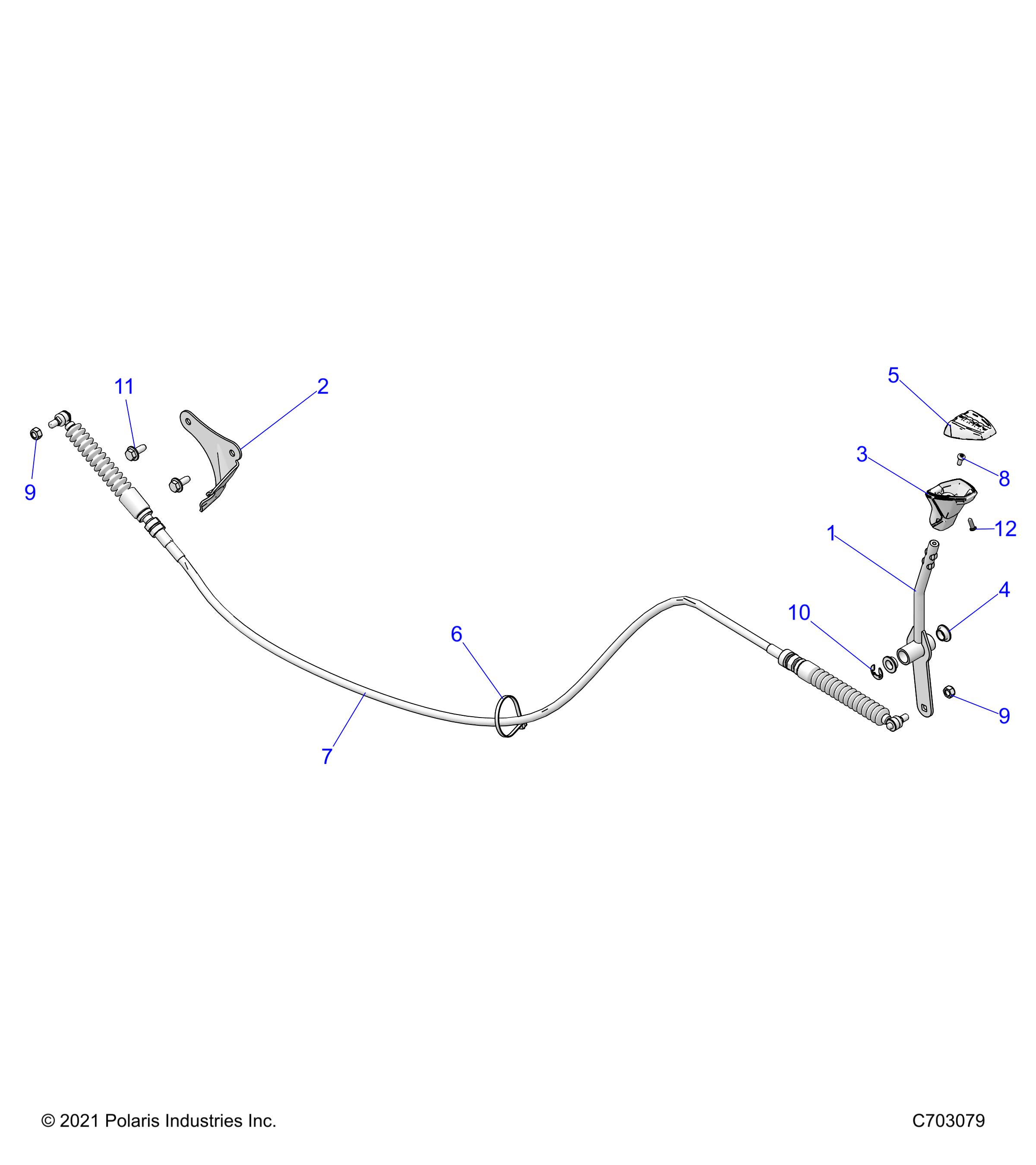 Part Number : 7081334 TREE STRAP MOUNT CABLE TIE