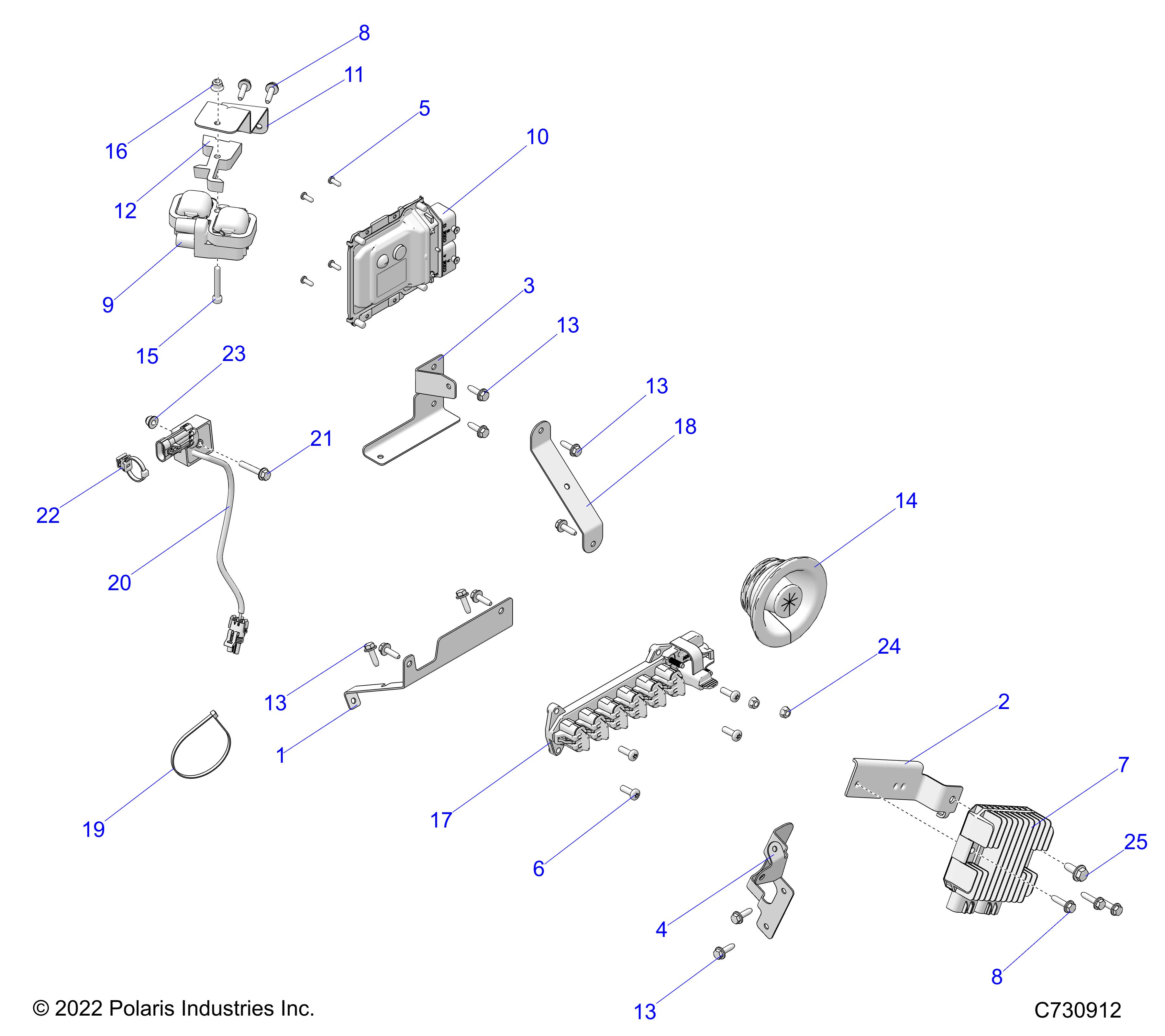 Part Number : 7518339 SCR-7/16-20X9.875 HXHD GR5-Y