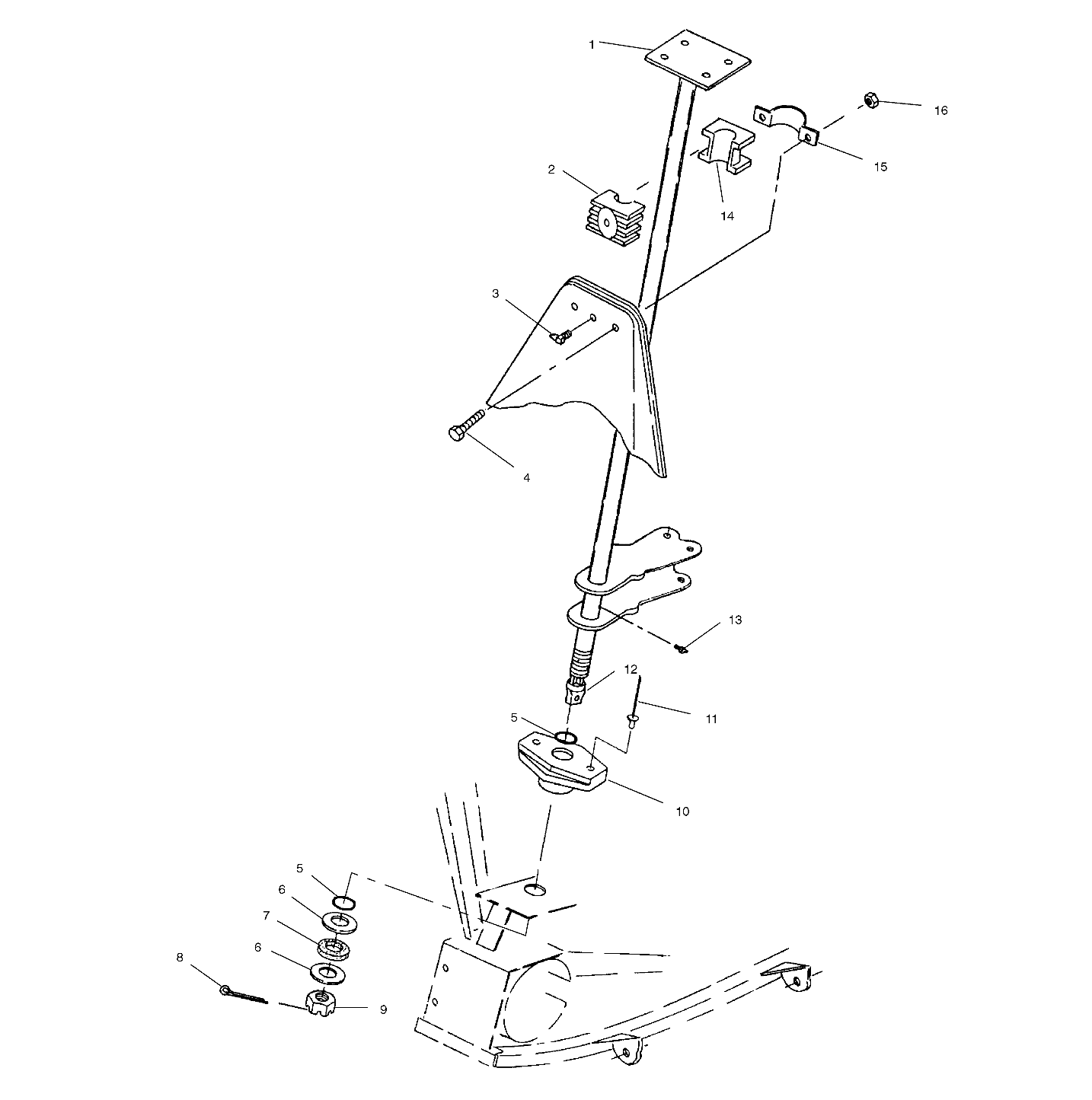 Foto diagrama Polaris que contem a peça 1843077