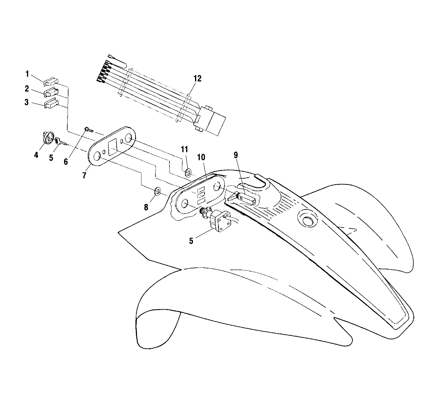 Foto diagrama Polaris que contem a peça 2460723