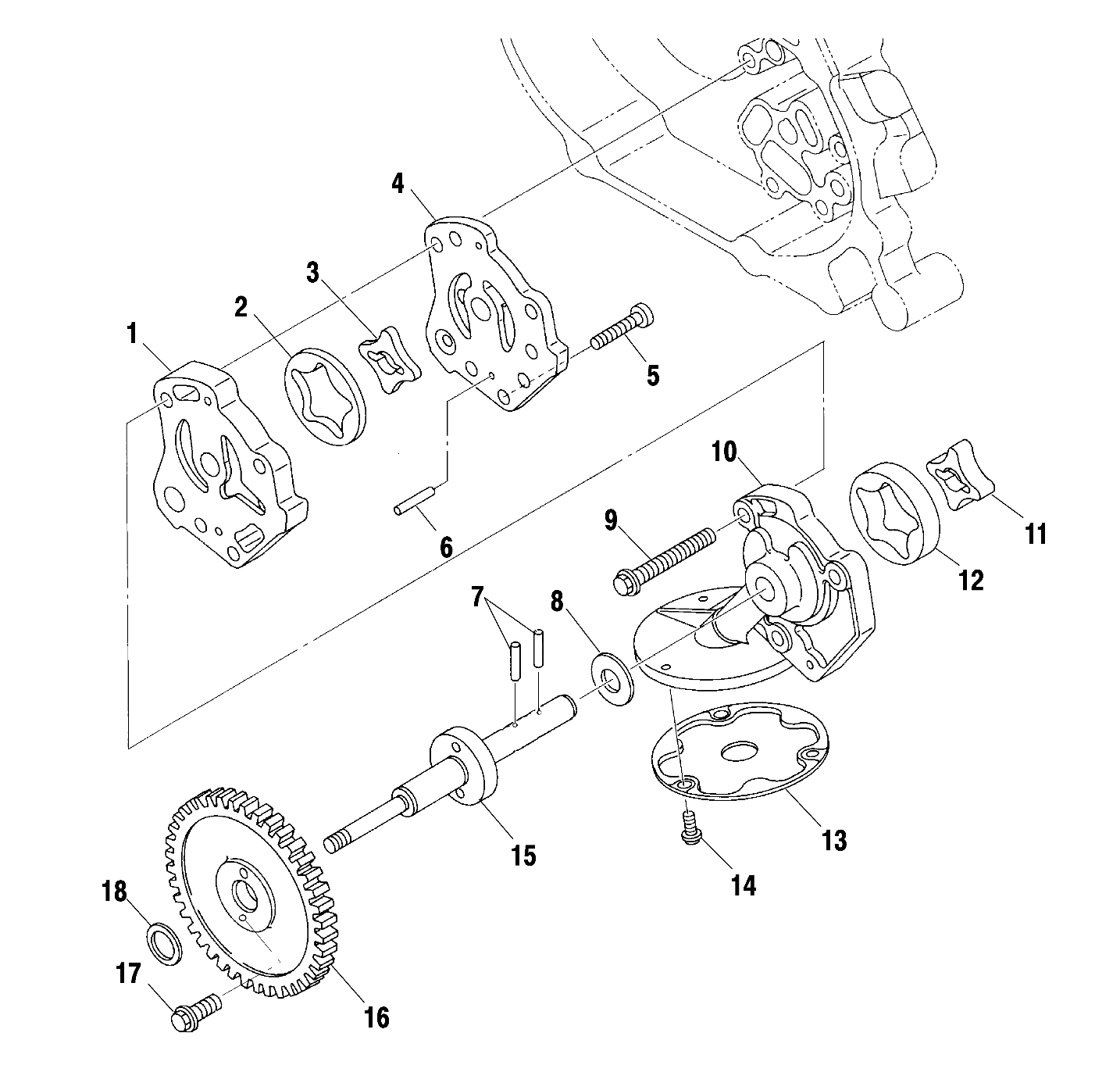 Foto diagrama Polaris que contem a peça 3085859