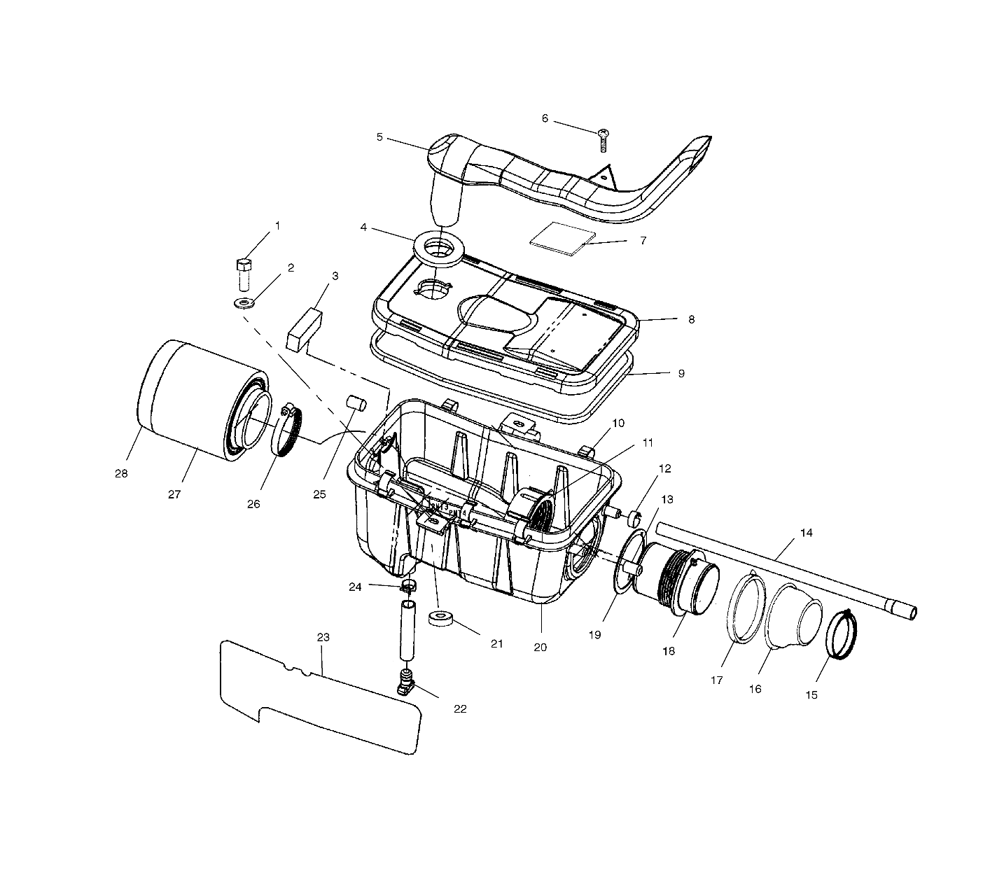 Part Number : 5433769 AIRBOX COVER