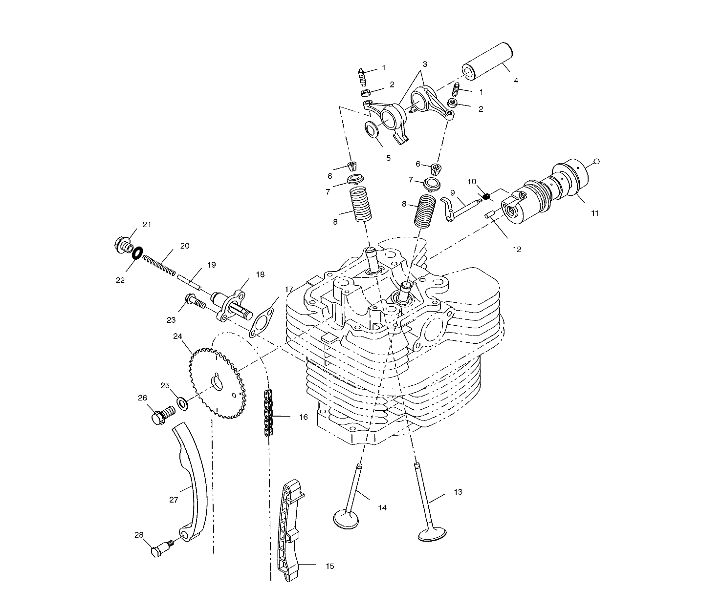 Part Number : 3087053 SHAFT-ROCKER