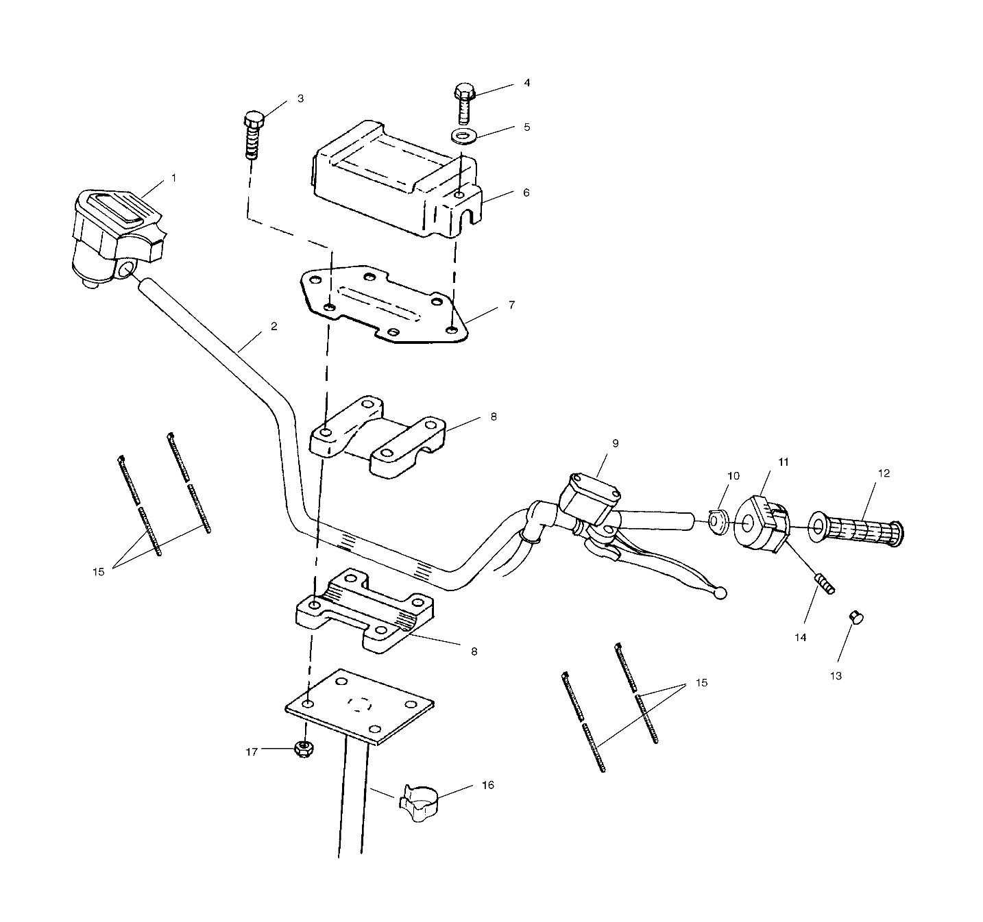 Part Number : 5245051 MOUNT-HANDLEBAR PAD