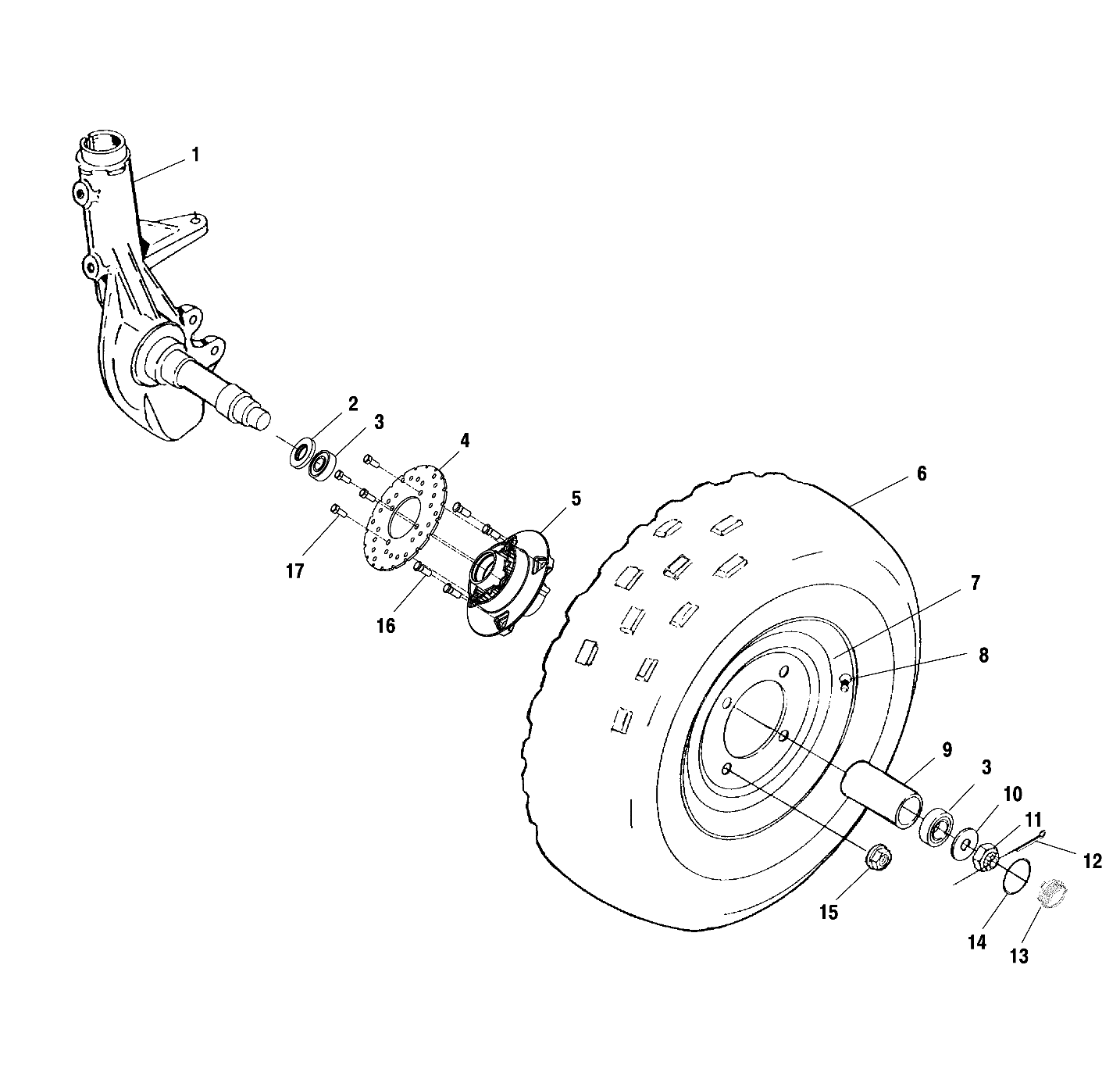 Foto diagrama Polaris que contem a peça 5431018