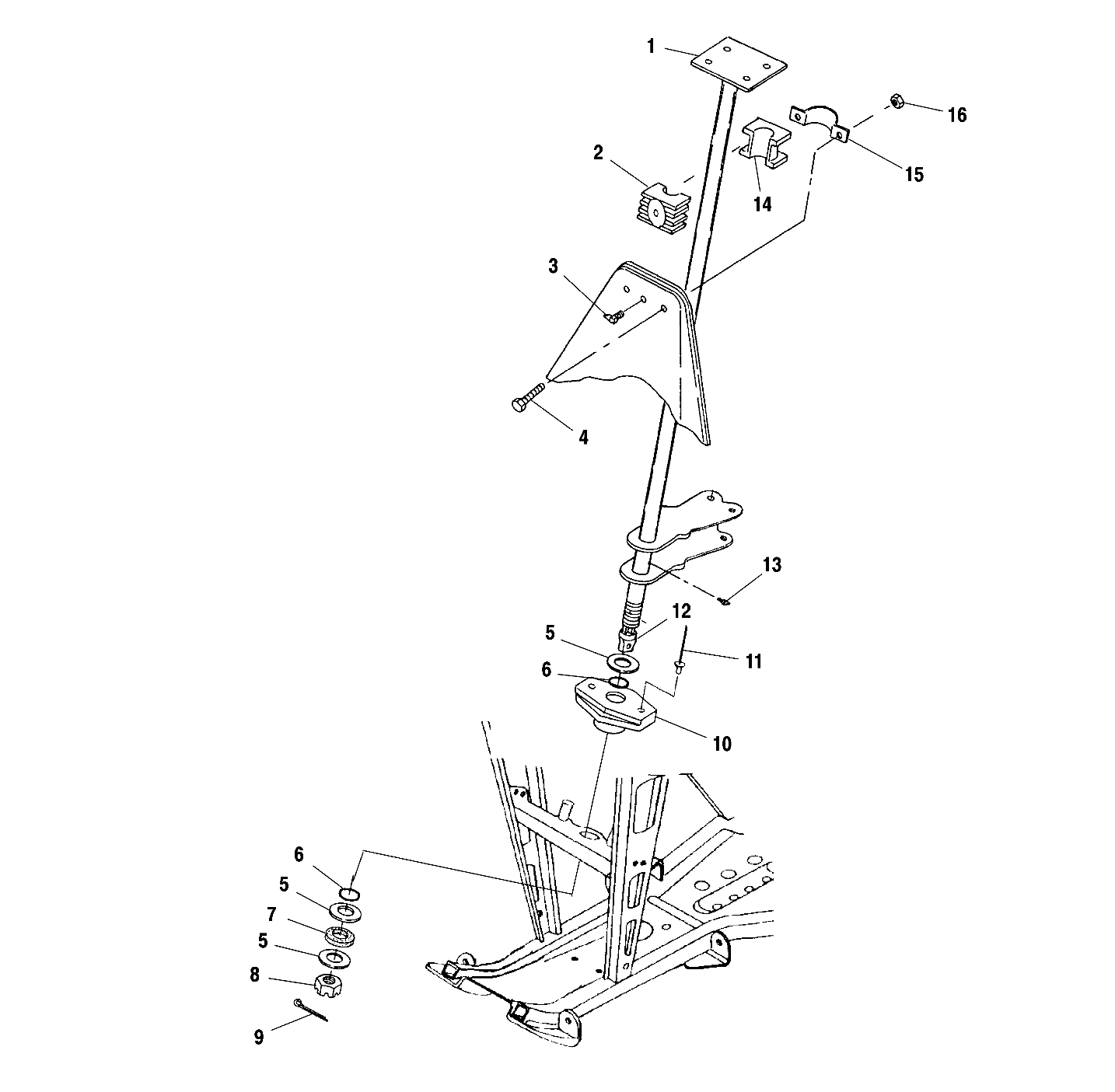 Foto diagrama Polaris que contem a peça 5431574