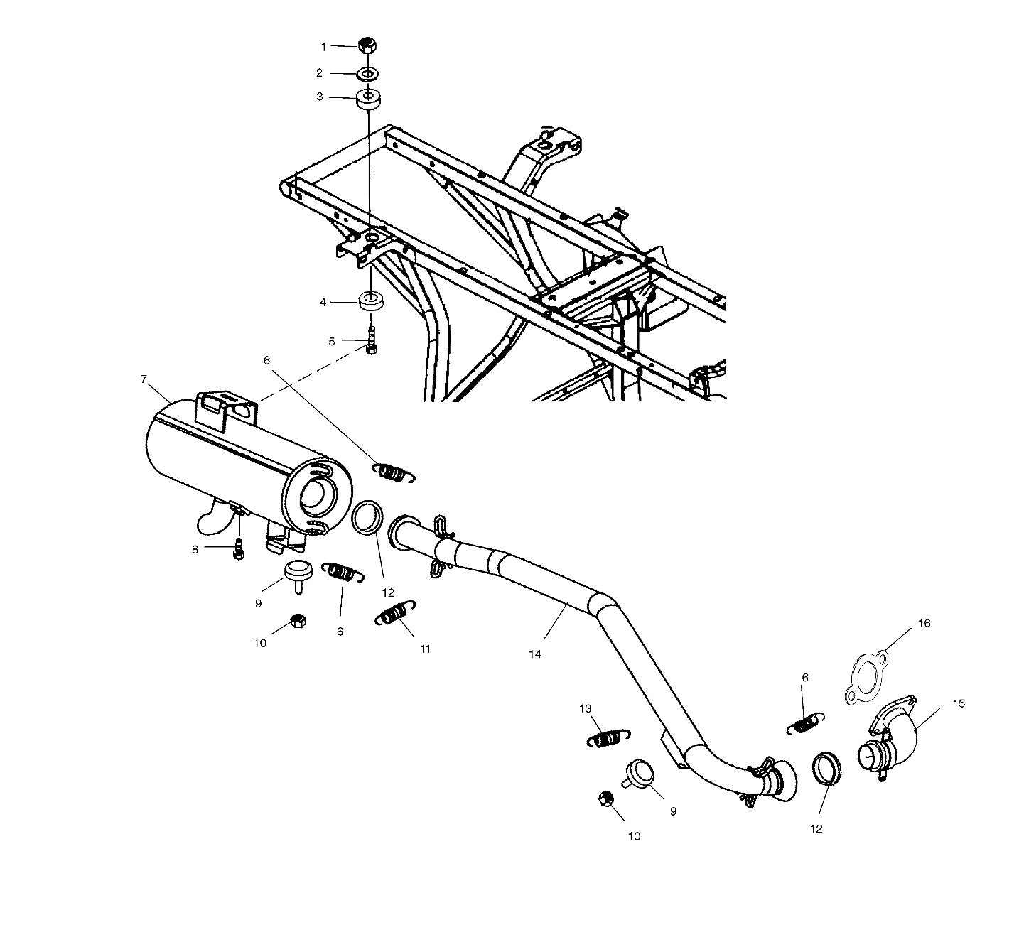 Part Number : 3086237 GASKET-EXHAUST