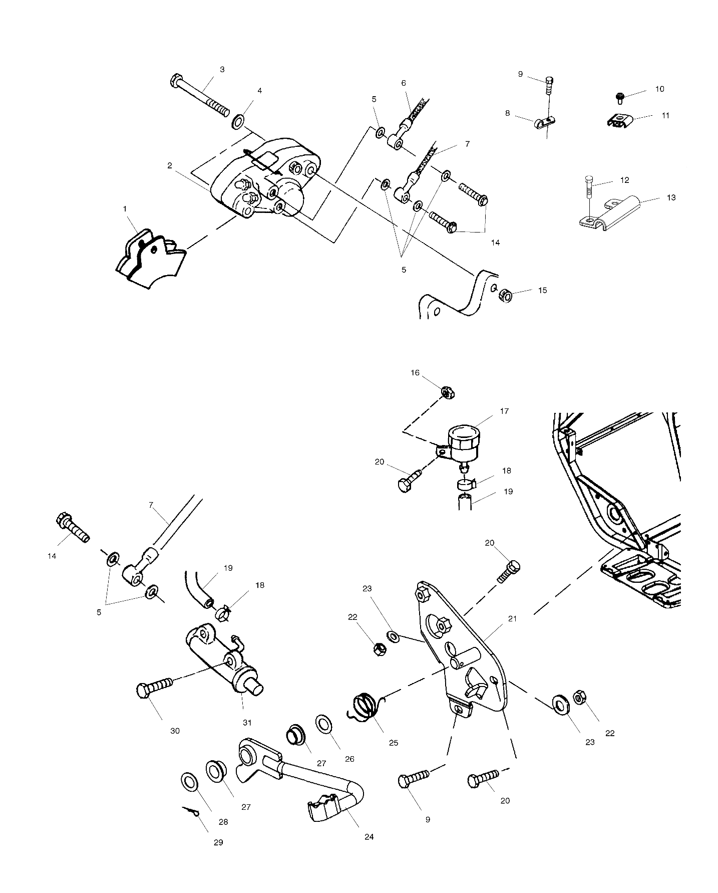 Part Number : 1910477 LINE-BRAKE FT M/C TO RR SRS