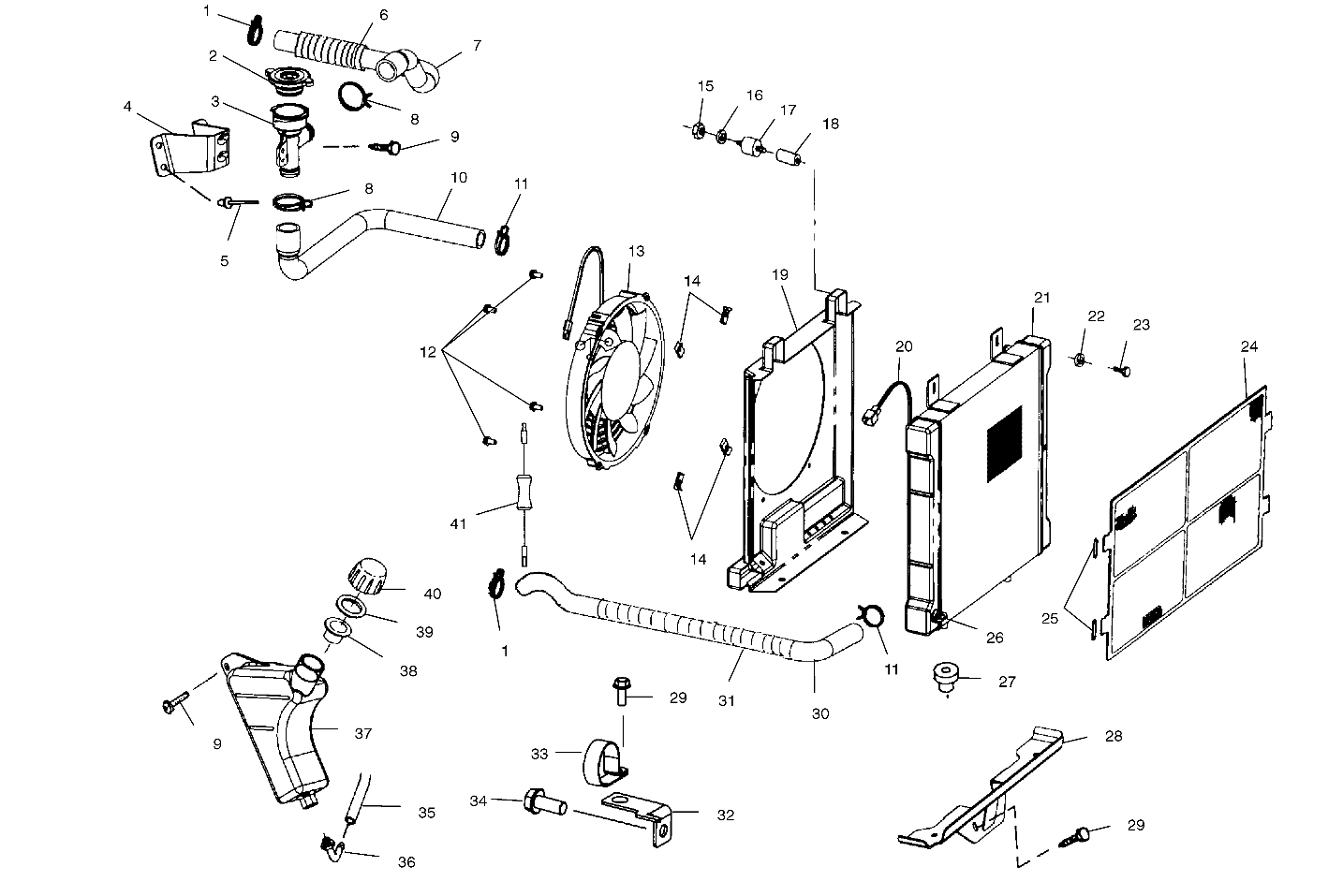 Part Number : 5132648 SPACER-MOUNT RADIATOR