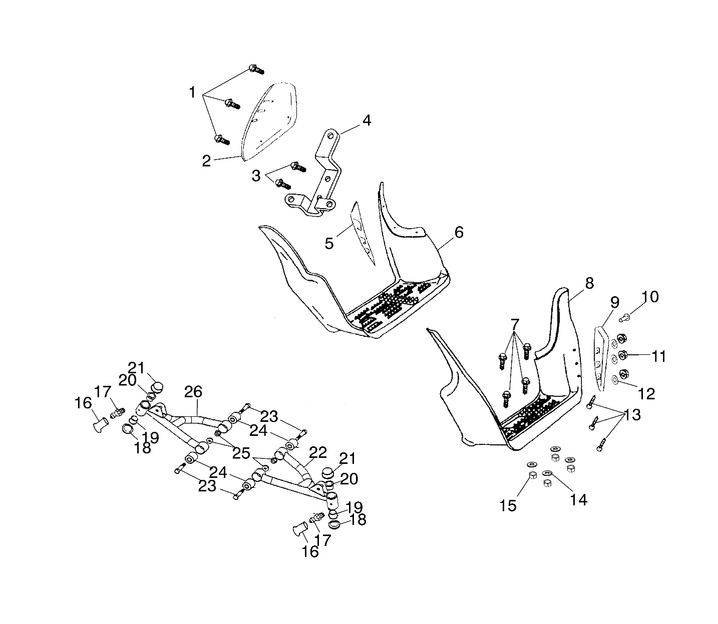 Part Number : 0450820 HEX WASHER BOLT