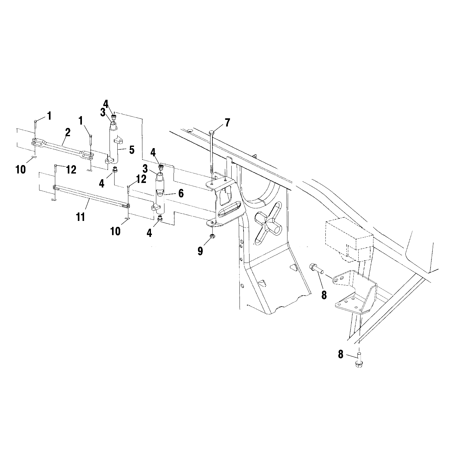 Foto diagrama Polaris que contem a peça 5131992