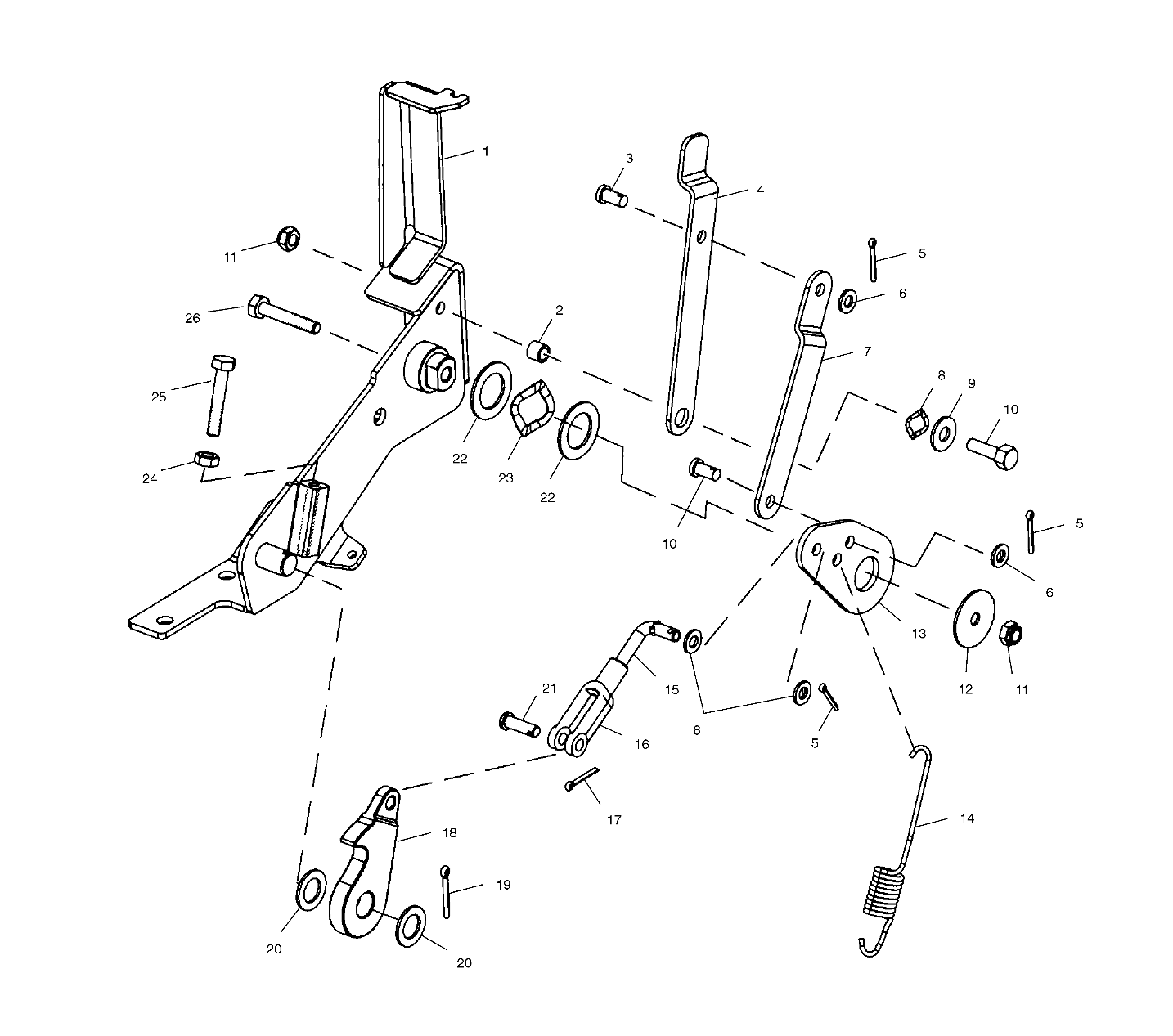 Foto diagrama Polaris que contem a peça 5243634