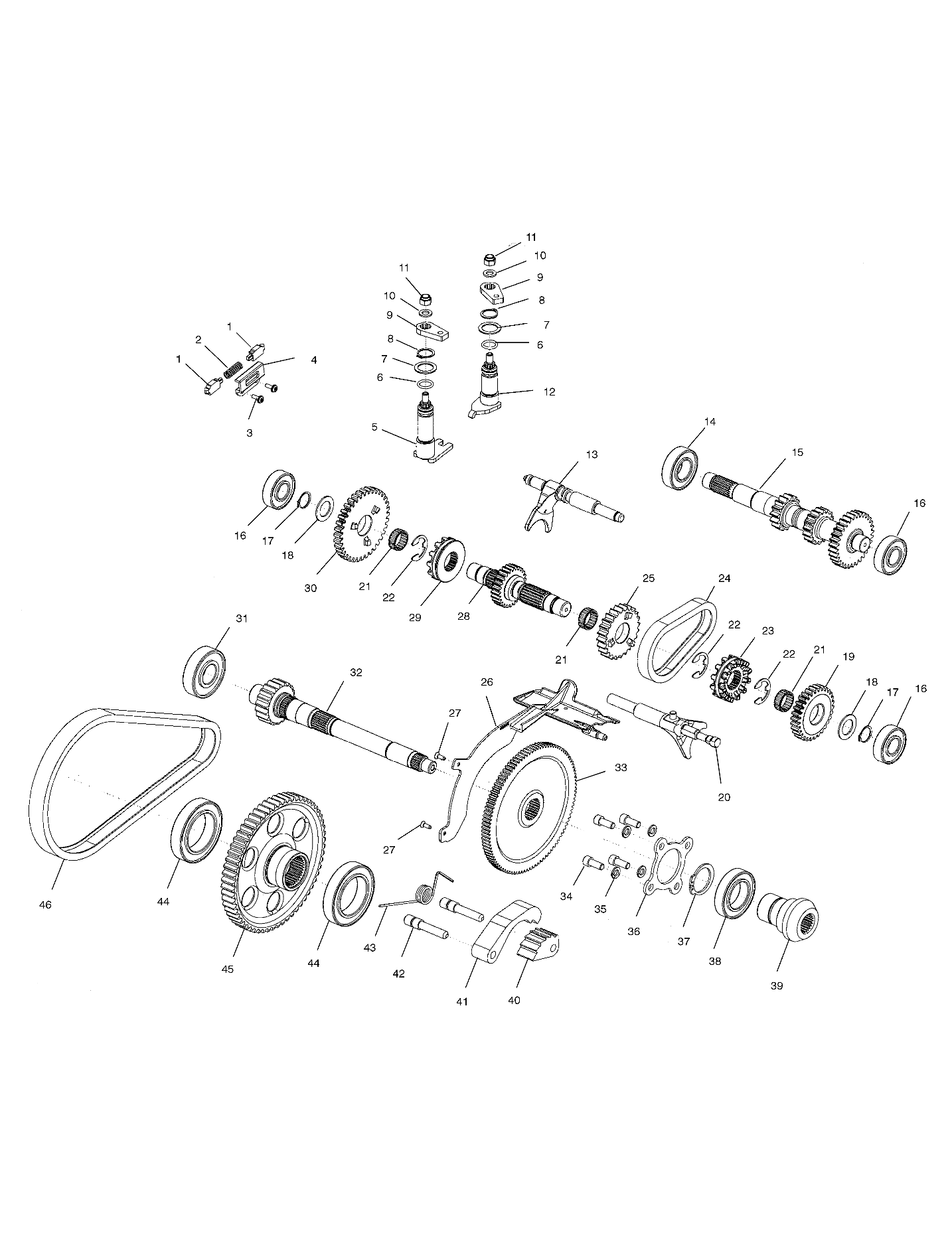 Part Number : 3233774 SHAFT-SHIFT 12-POINT SPRING