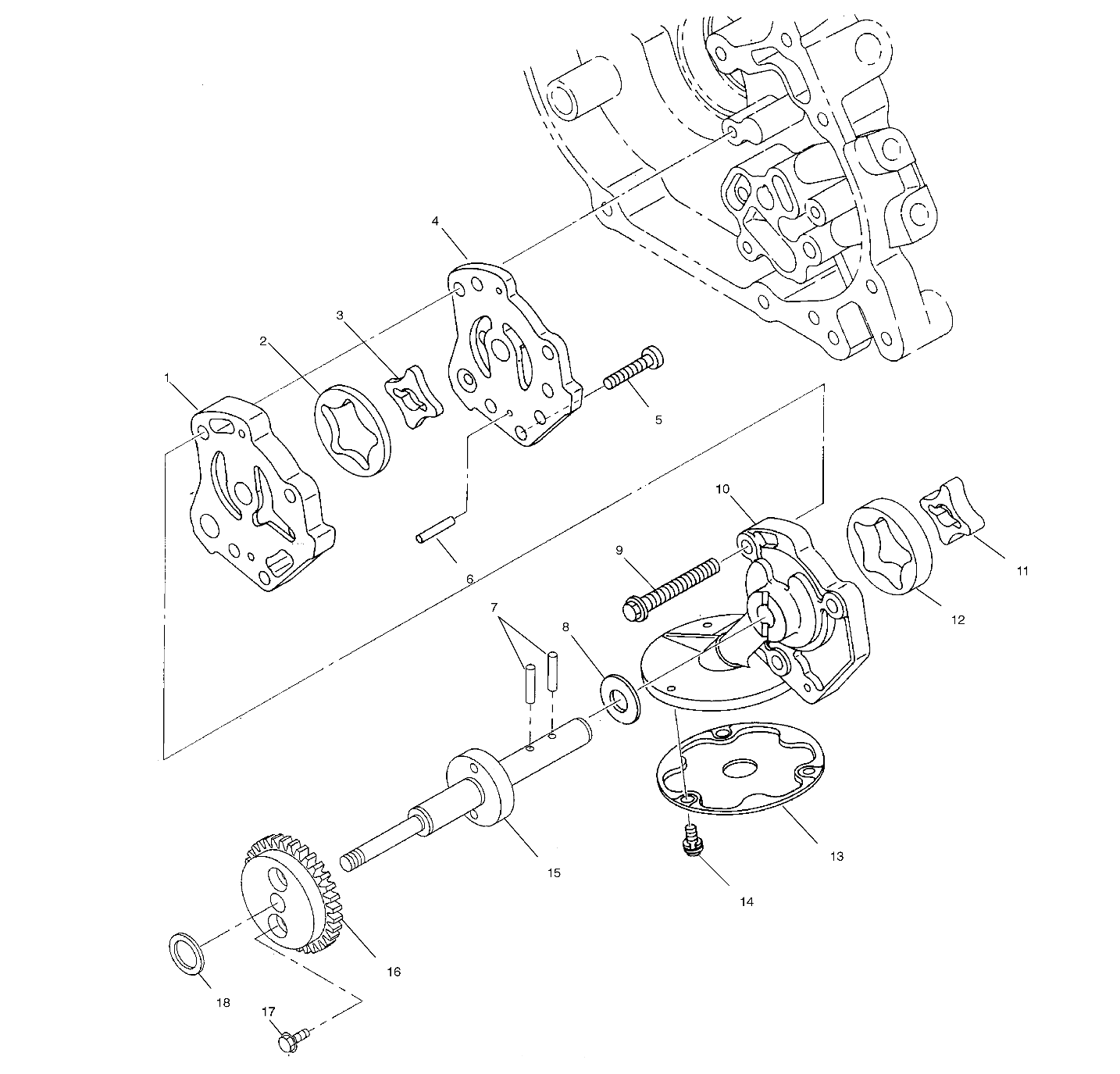 Part Number : 3087100 SHAFT-PUMP
