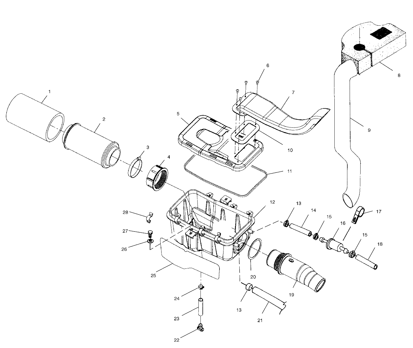 Part Number : 5411858 HOSE BRTHR FORMED 500CC