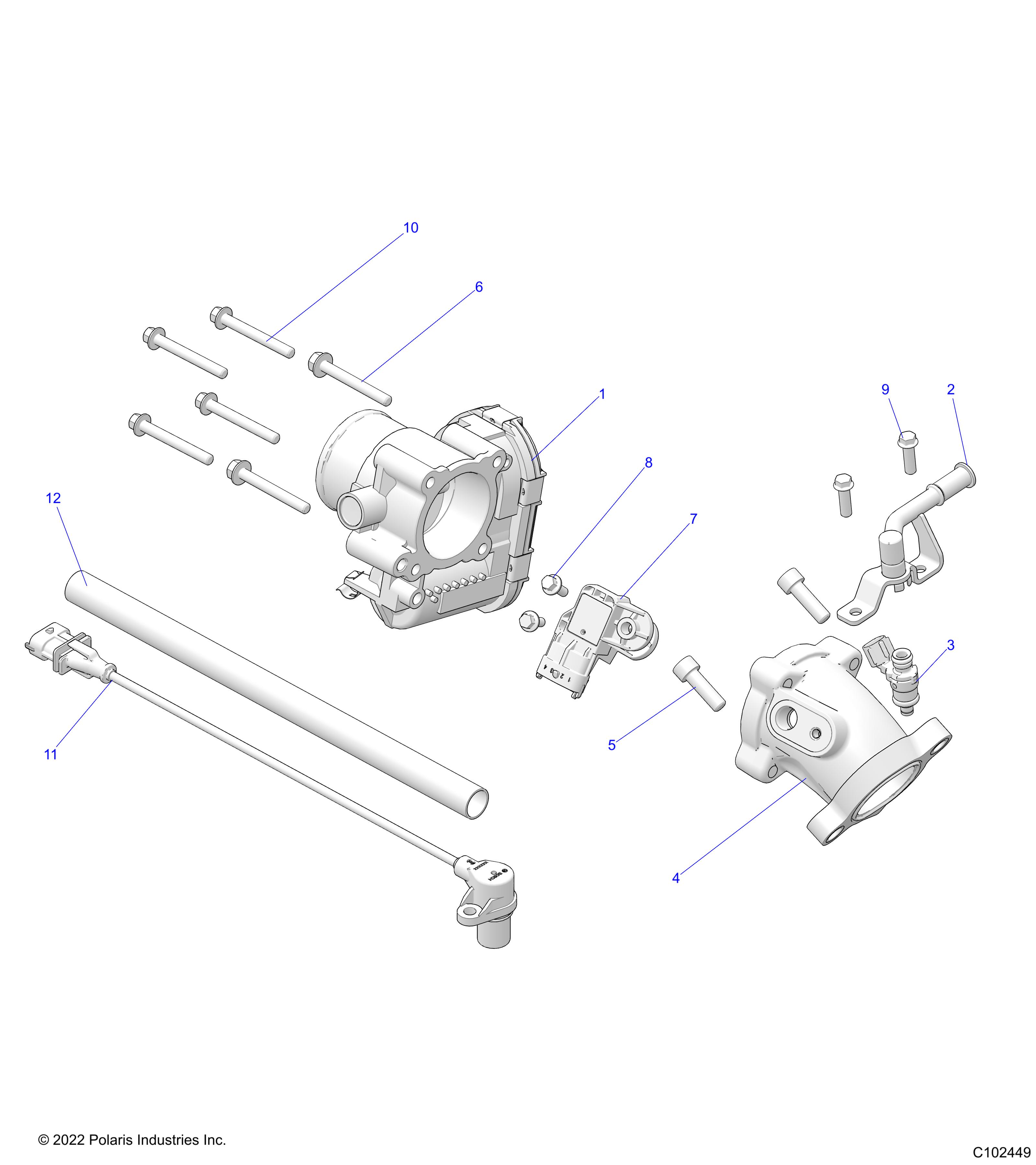 Part Number : 2414984 ASM-SENSOR CRANK POSITION