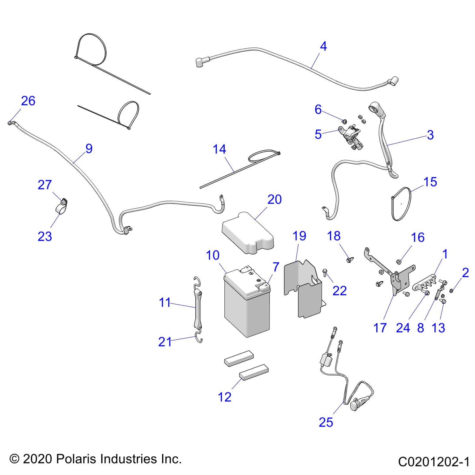 Part Number : 5453577 BATTERY-COVER