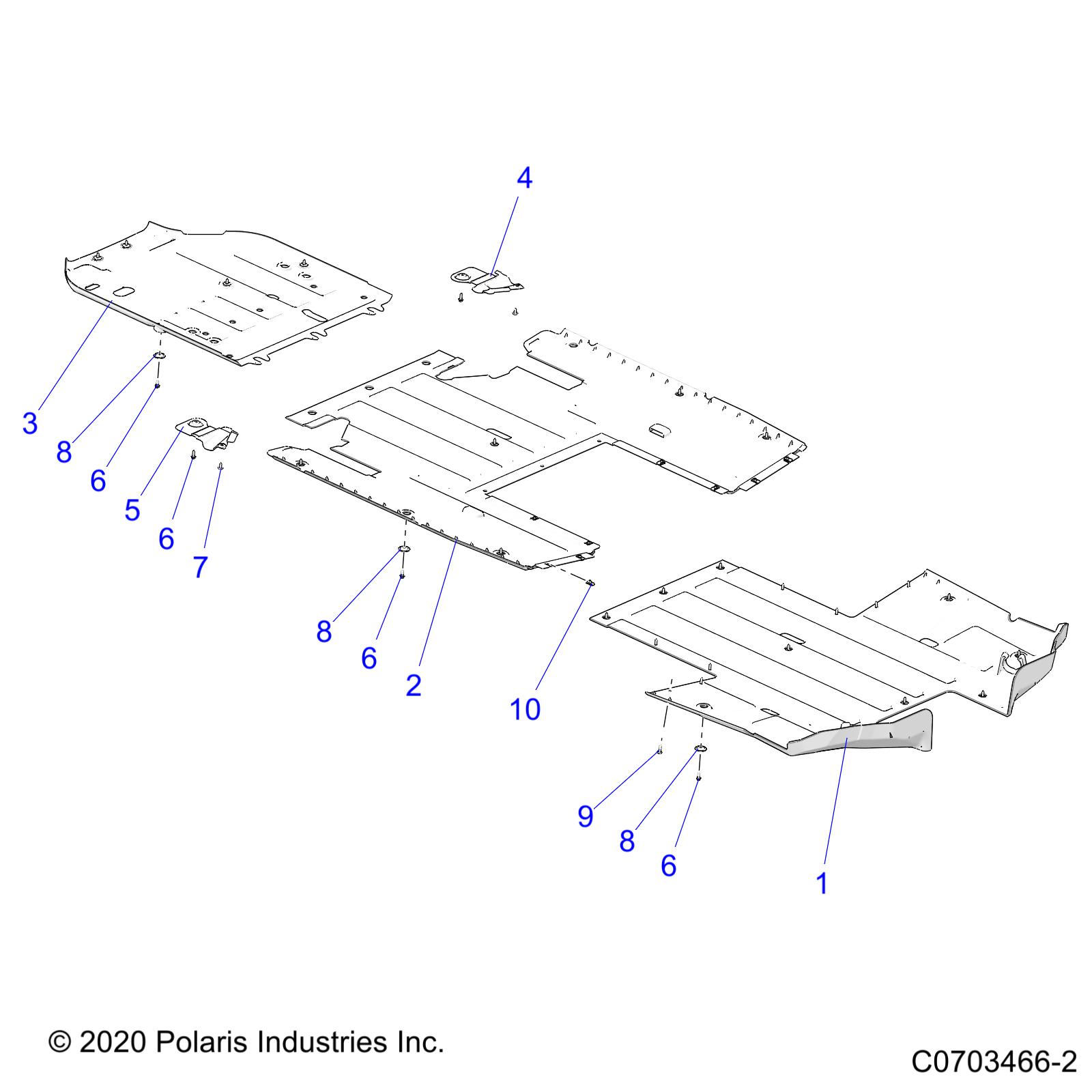 Part Number : 5456793 PLUG-SKID PLATE RH