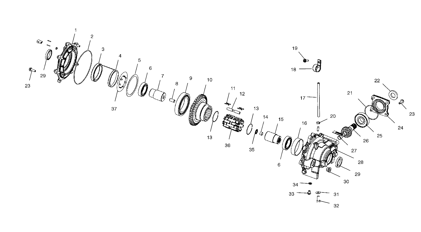 Part Number : 3233953 RACE OUTPUT HUB