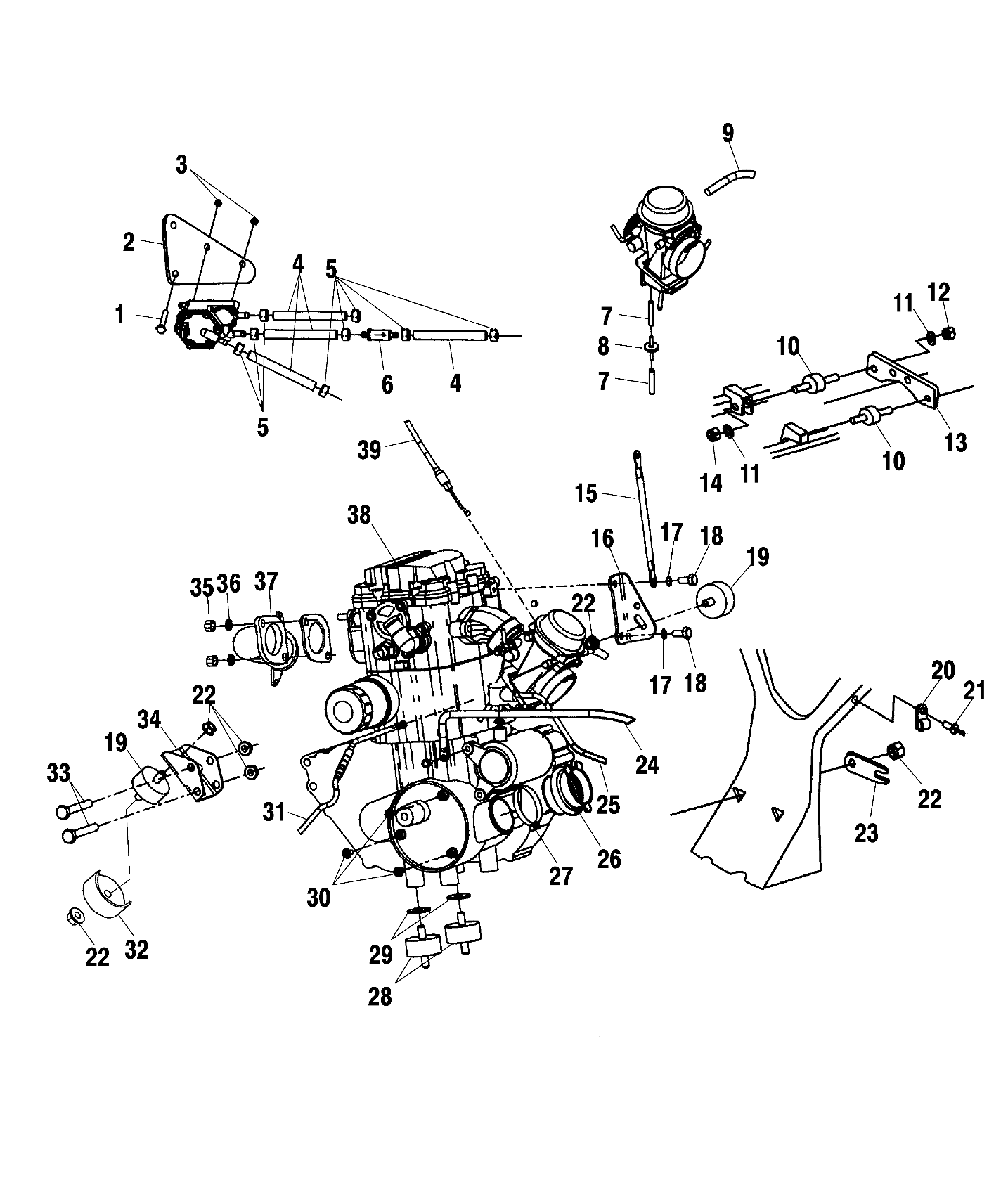 Part Number : 5245043 BRKT-TORQUE STOP PLTD