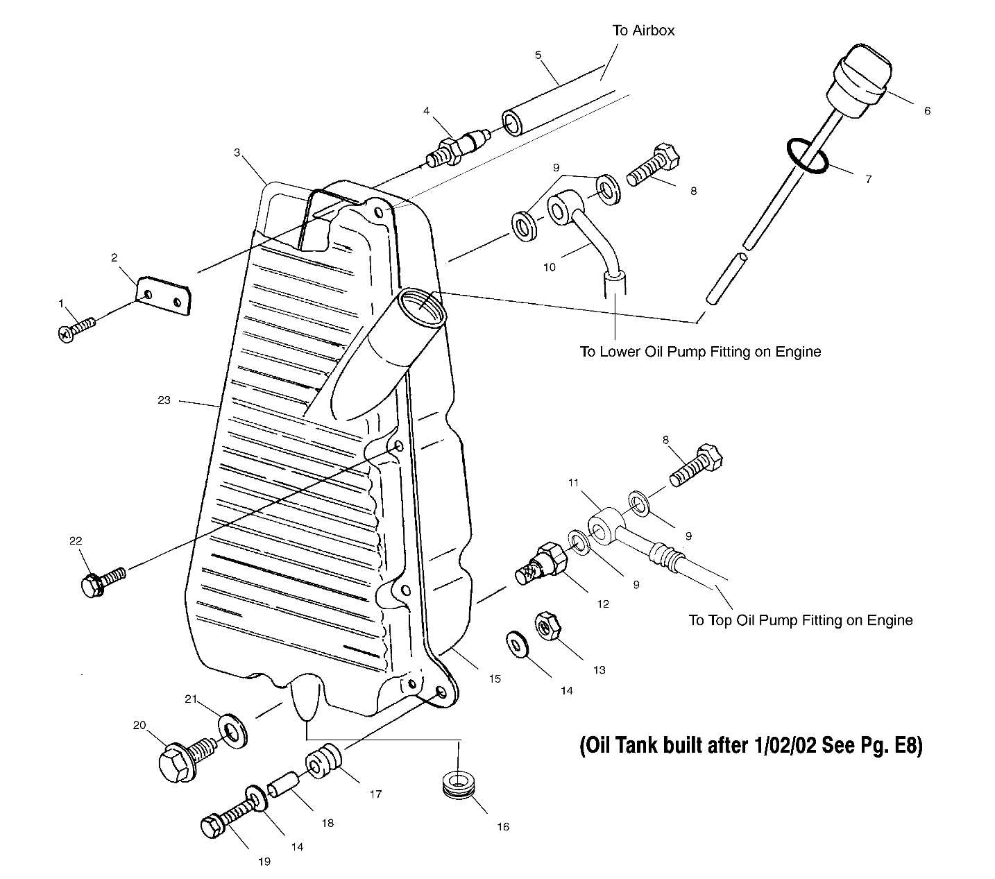 Part Number : 5434574 OIL TANK DIPSTICK