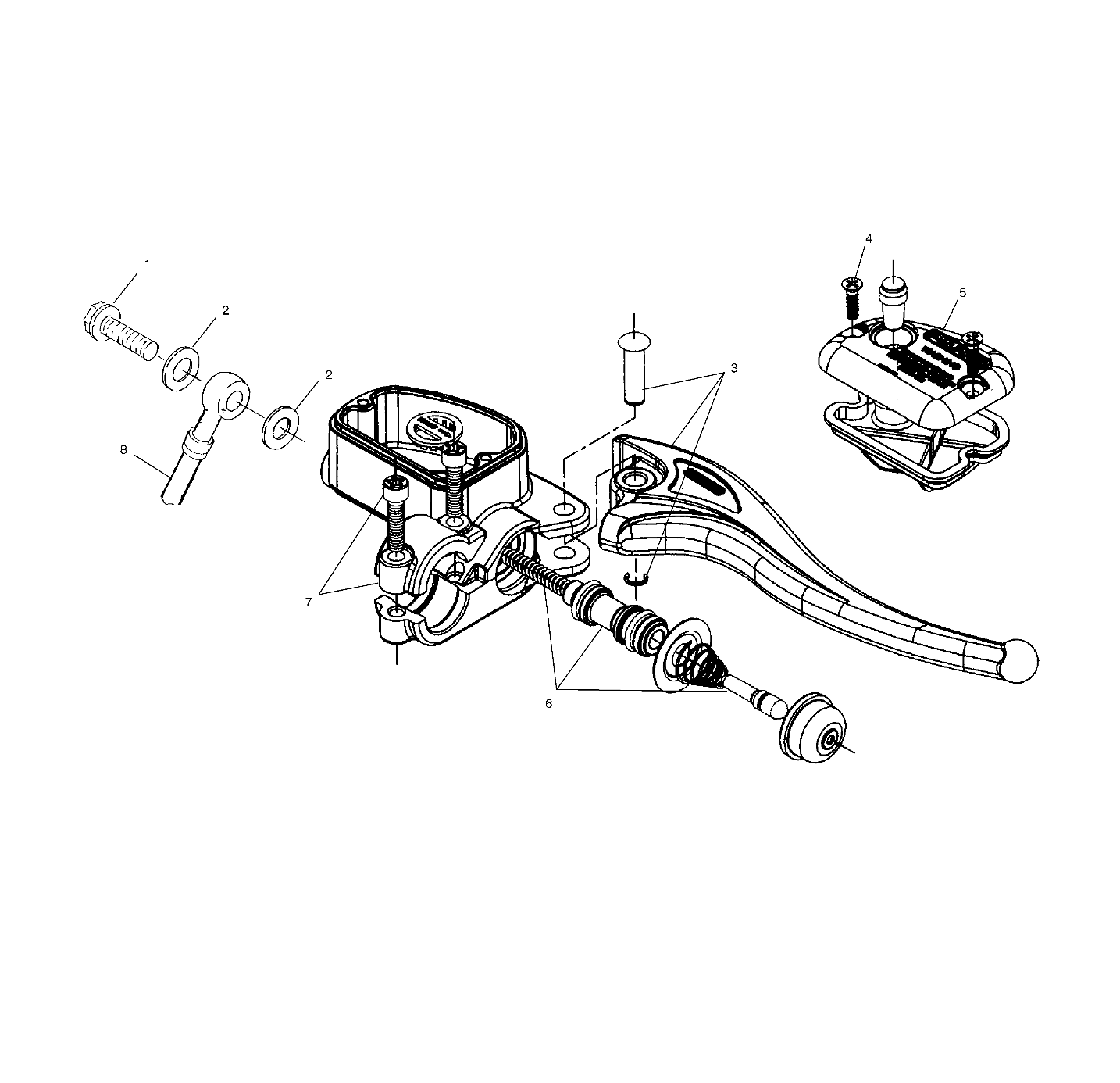 Part Number : 2202194 KIT PISTON 5/8 RH MC