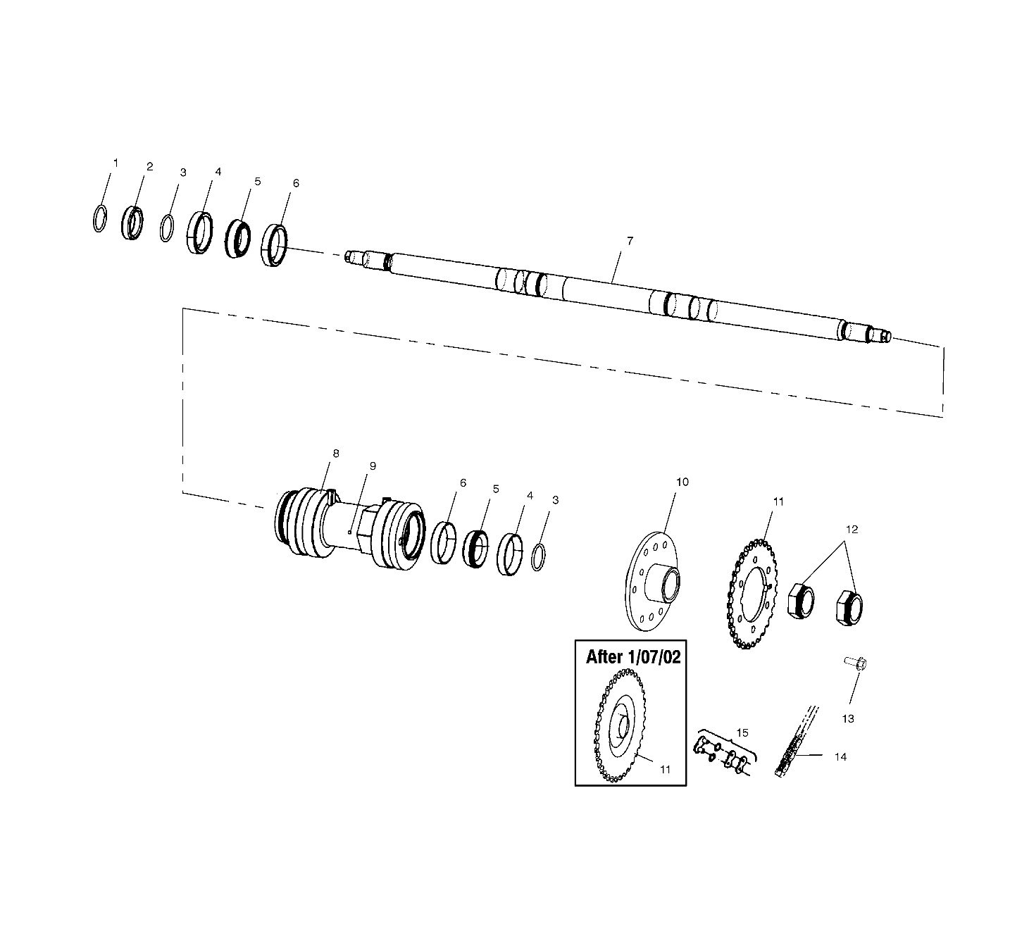 Part Number : 3221140 HUB SPROCKET  30 TOOTH