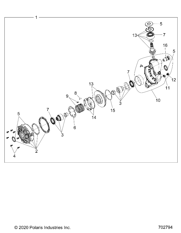 Part Number : 1336960 ASM-GRCASE FRT ISO 3.23 ZN