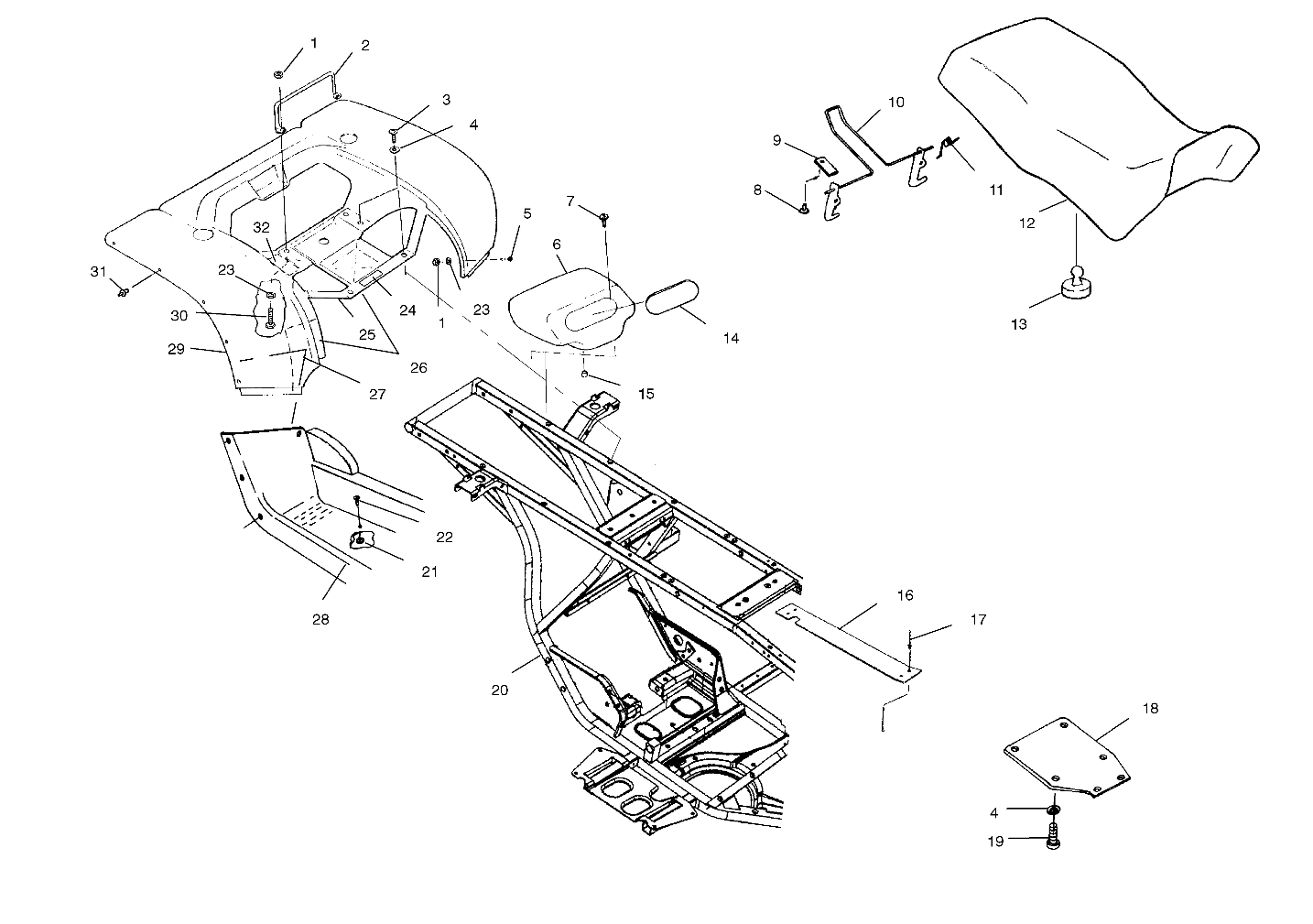 Part Number : 1013644-067 WELD-MAIN FRAME