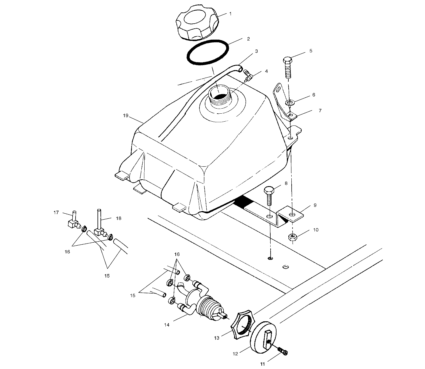 Part Number : 1240123 ASM-FUEL TANK