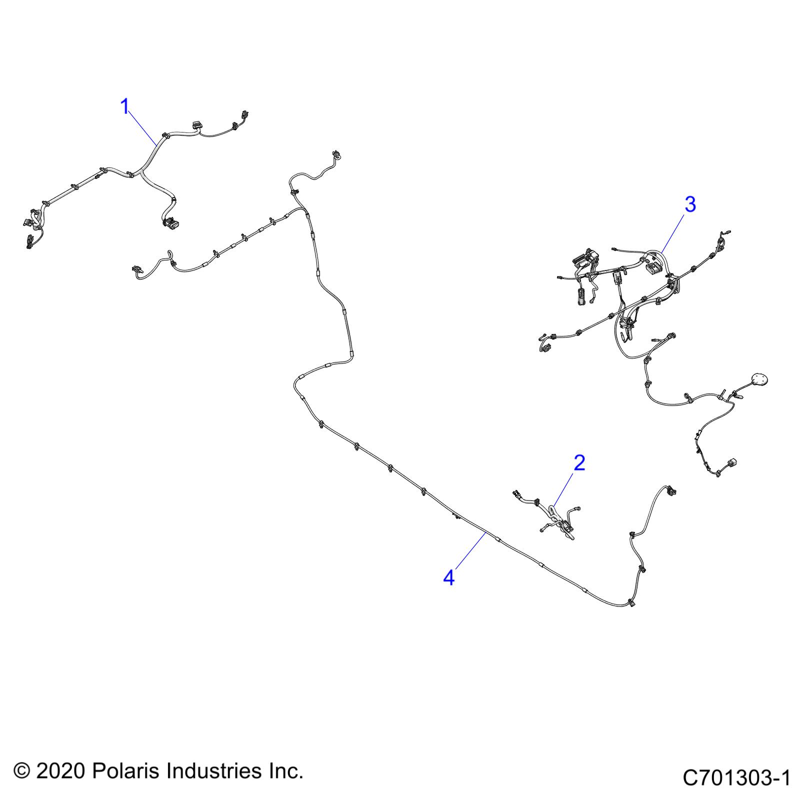 Foto diagrama Polaris que contem a peça 2415257