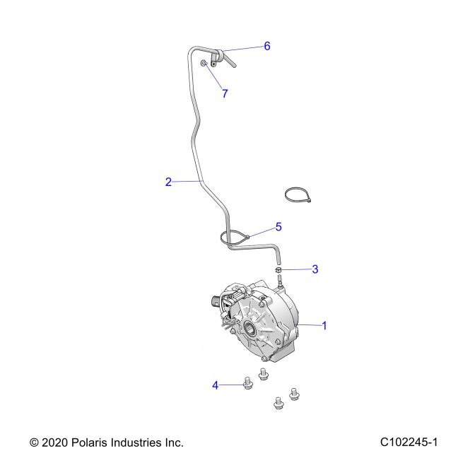 Part Number : 7080585 CLAMP  1 IN HOSE