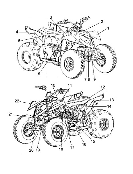 Part Number : 7174694 DECAL-WARN CLUTCH COVER YOUTH