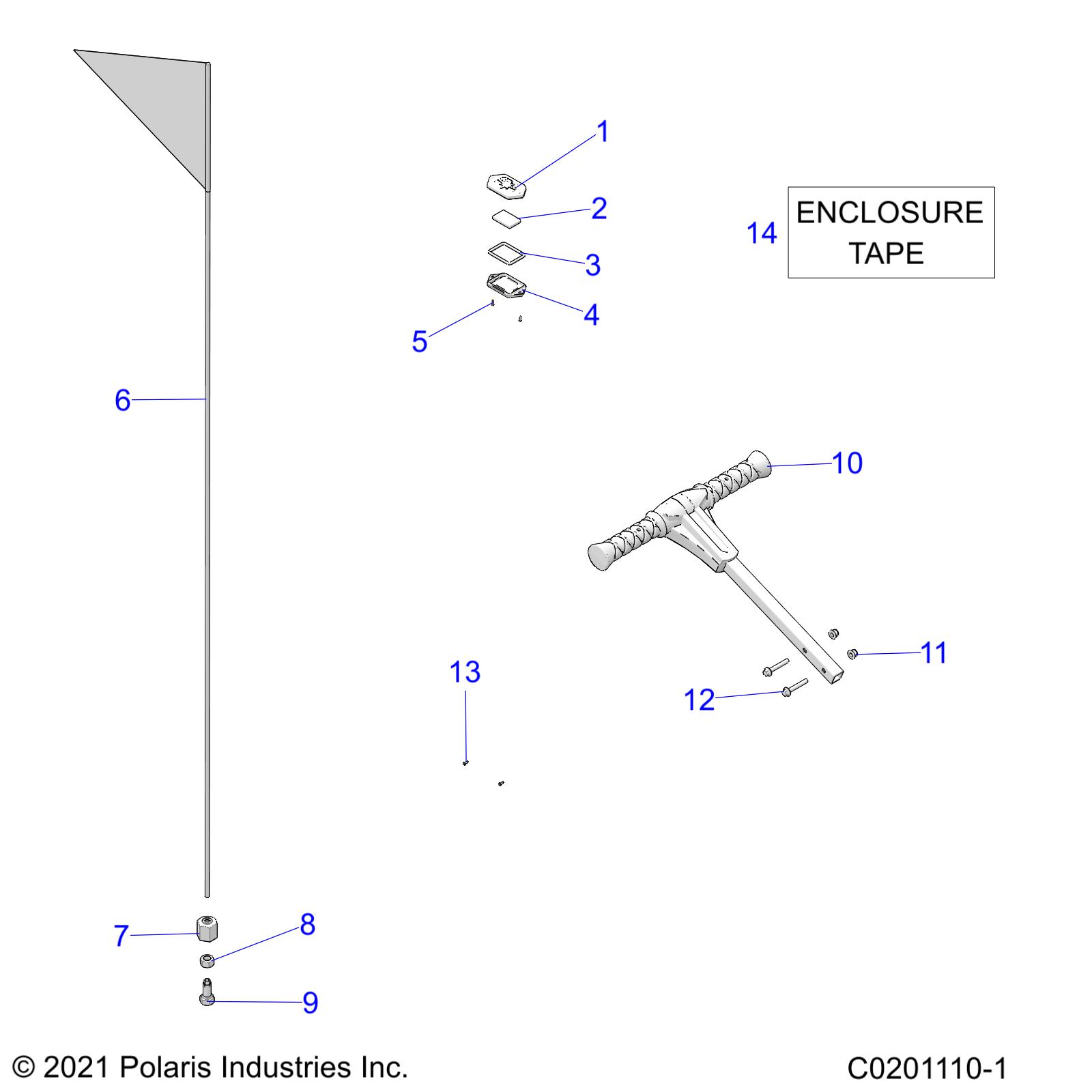 Part Number : 4019701 BEACON-HELMET AWARE BT MODULE