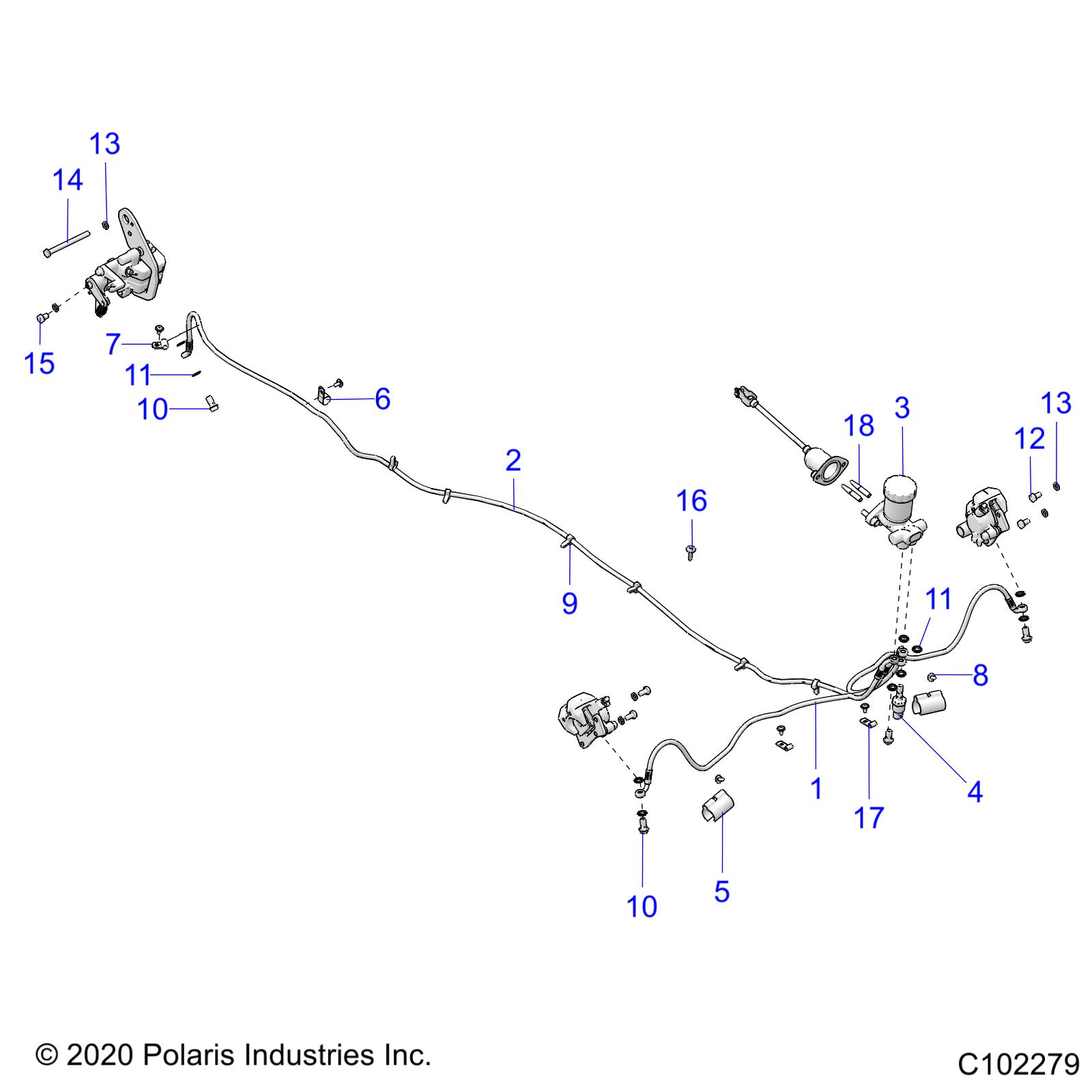 Part Number : 1913003 ROD-BRAKE PUSH