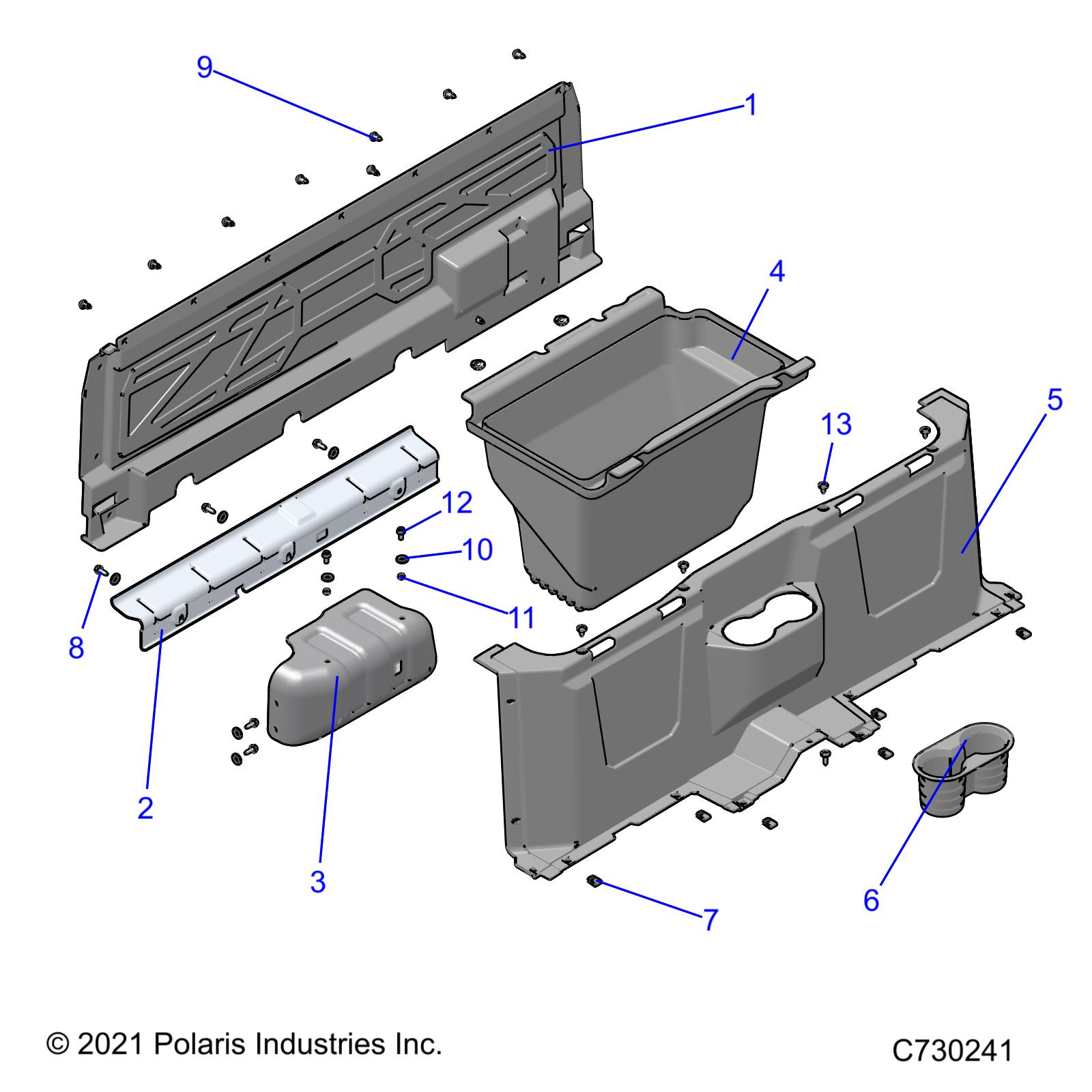 Part Number : 5459888-070 CLOSEOFF-SEAT PREM BLK