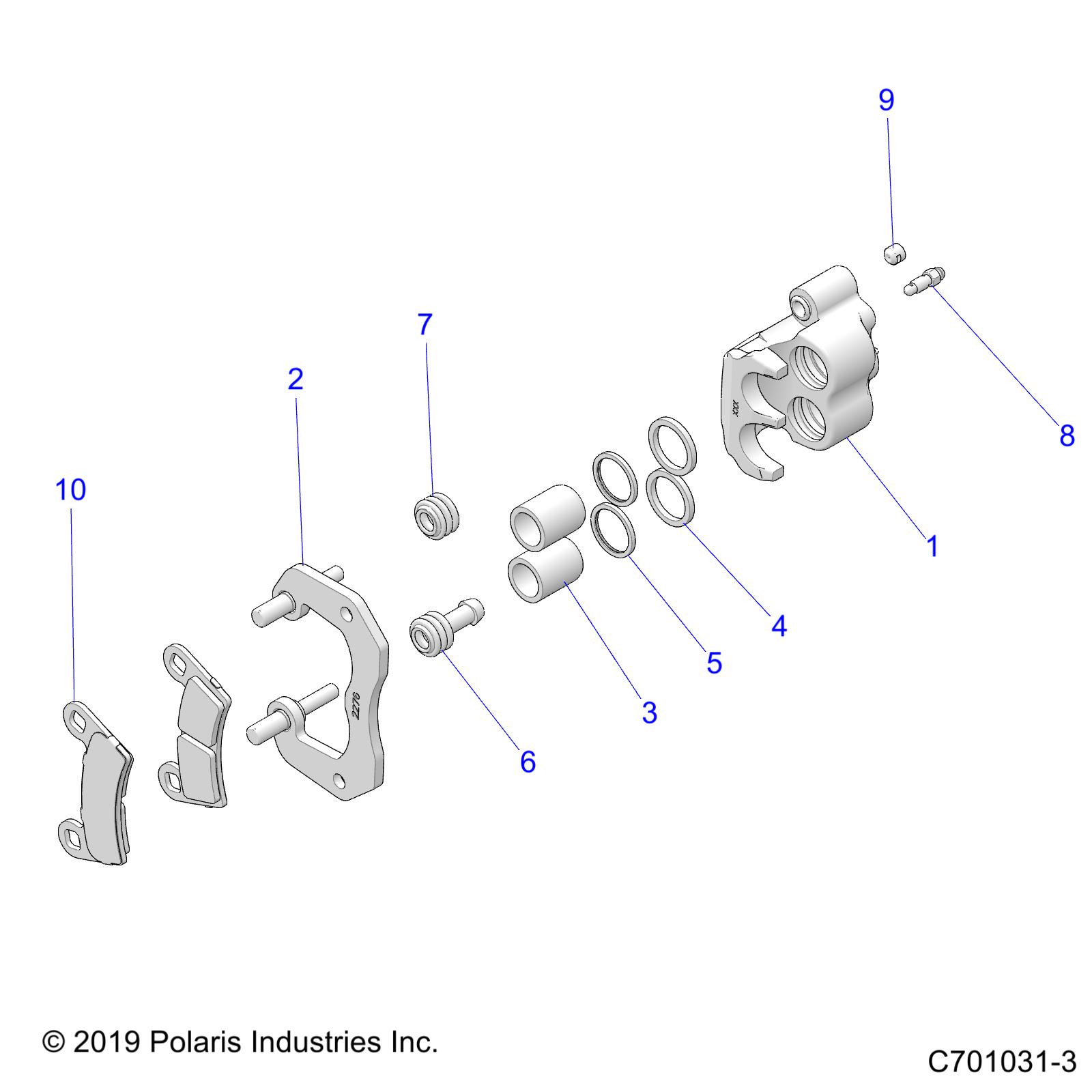 Foto diagrama Polaris que contem a peça 1912480