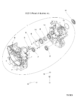 Part Number : 3610171 CRANKSHAFT SEAL