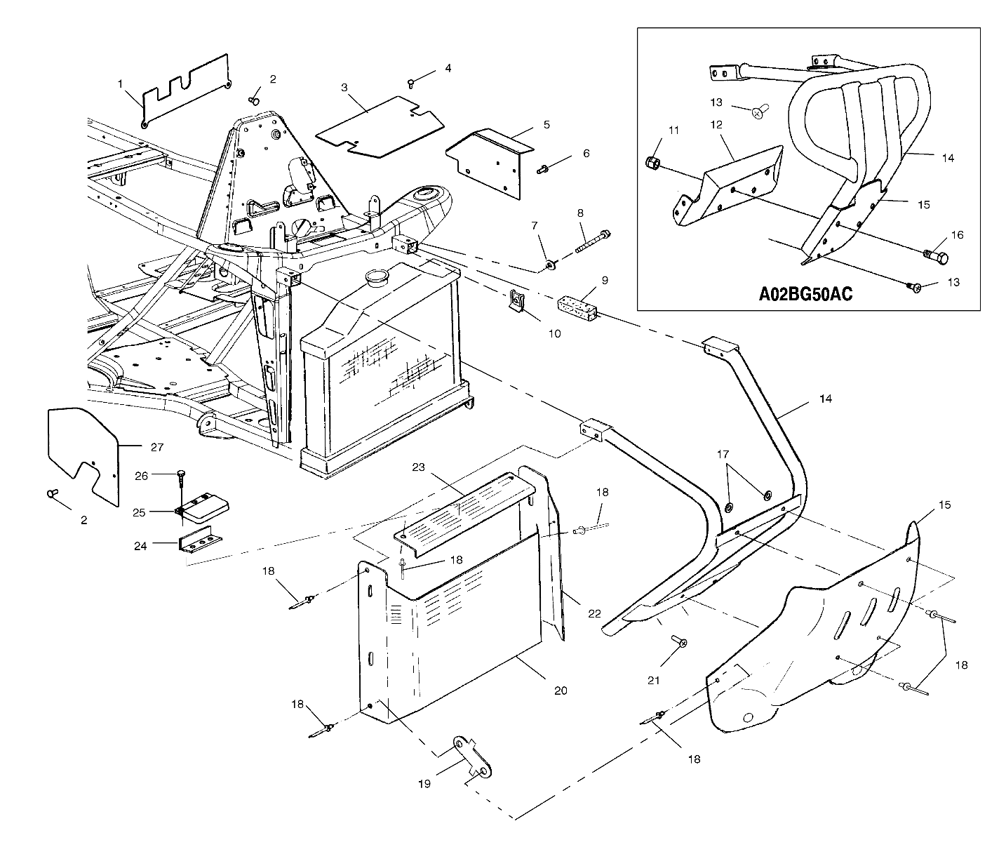 Part Number : 5245745 PLATE-FRT ANNODIZED