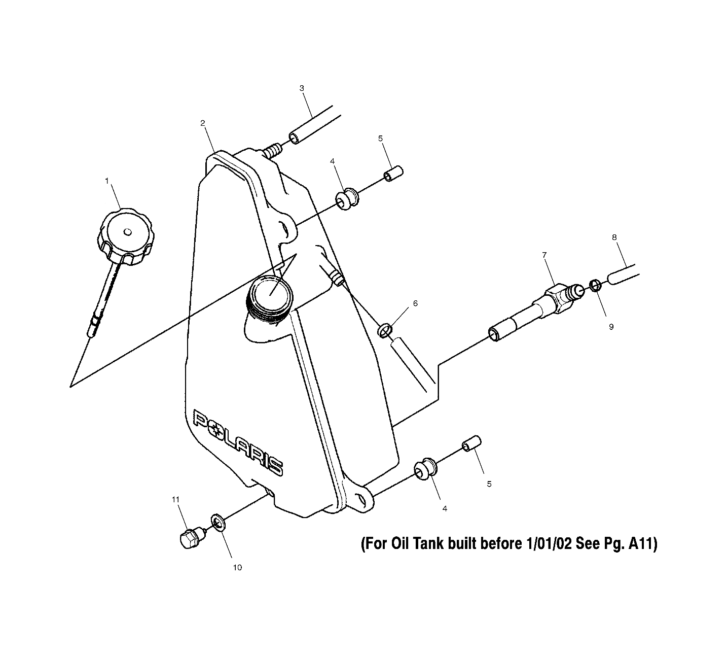 Part Number : 5412227 FORMED HOSE  1/2 IN