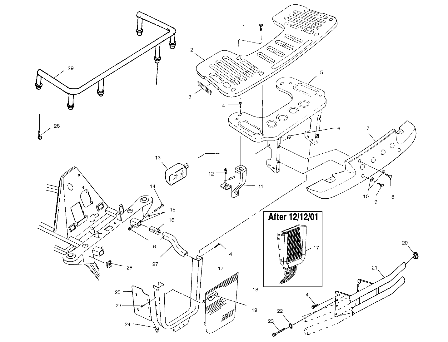 Foto diagrama Polaris que contem a peça 5244731-067