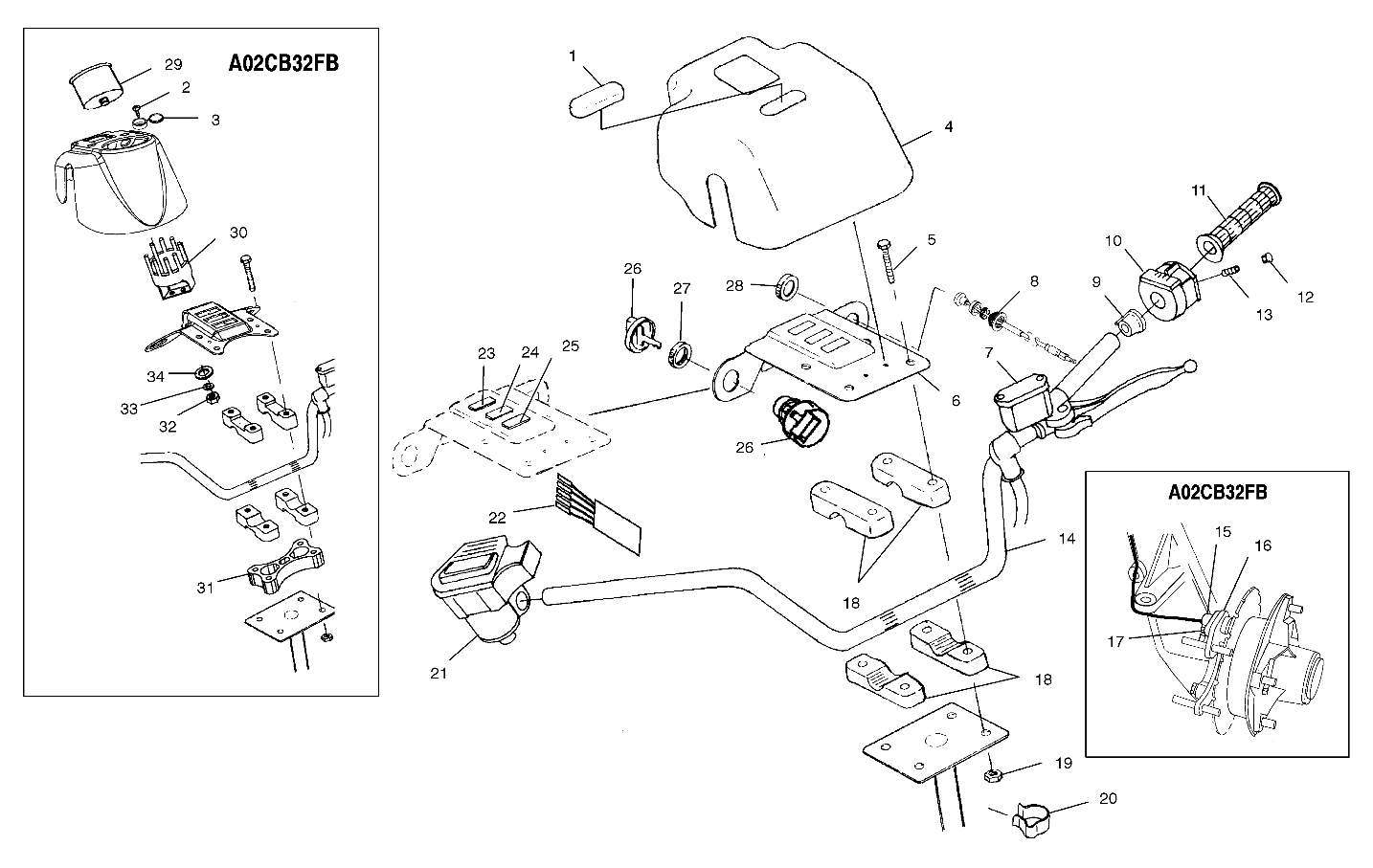 Foto diagrama Polaris que contem a peça 5241698-067