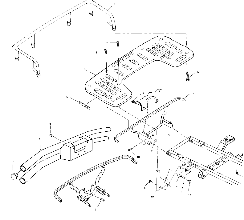 Part Number : 1013913-067 WELD-REAR BMPR 2002-1/2 BLK