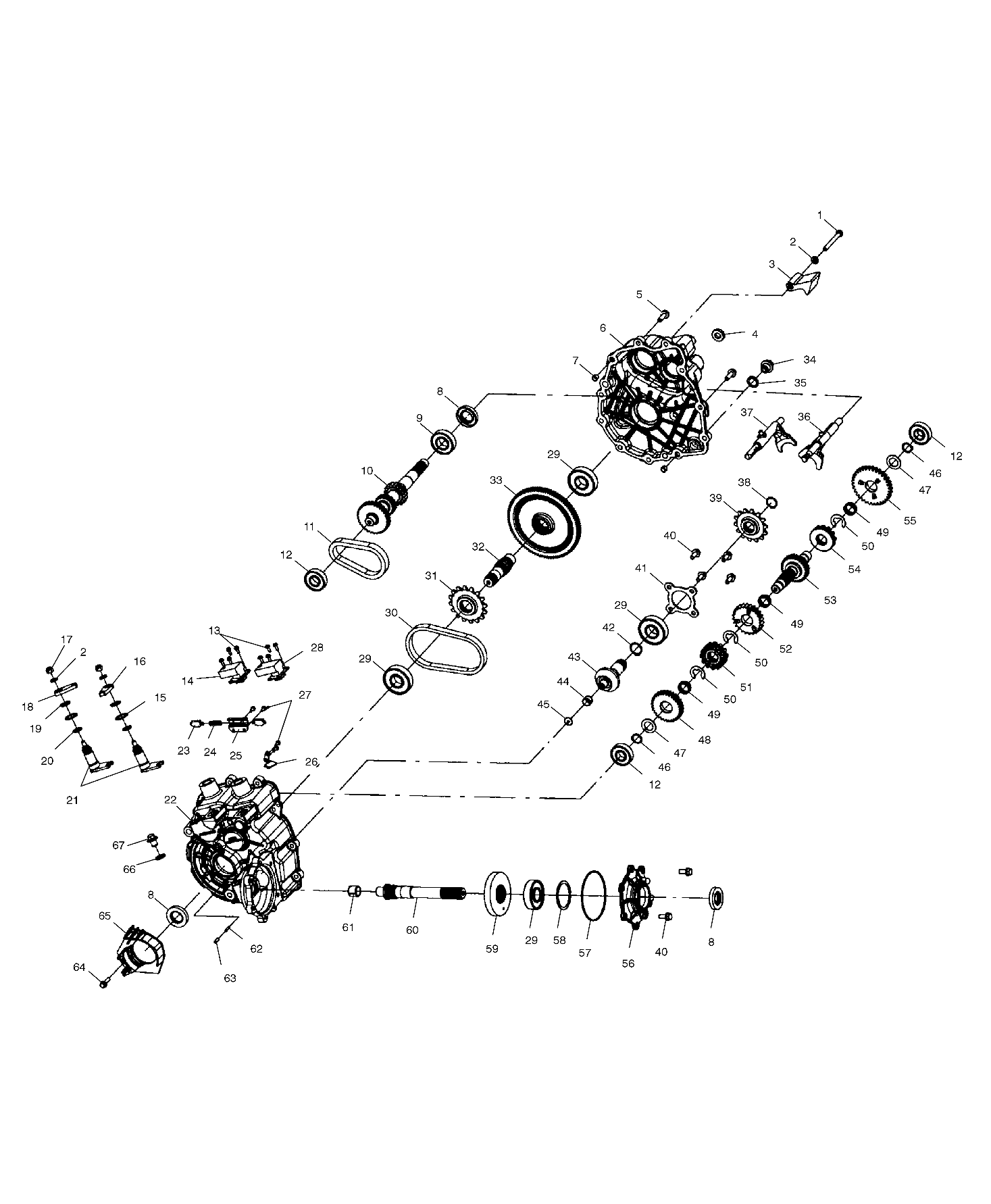 Foto diagrama Polaris que contem a peça 3233286