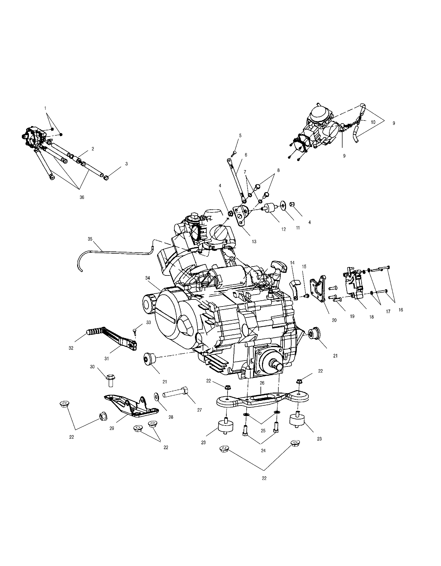 Part Number : 4010435 ACTUATOR-REVERSE