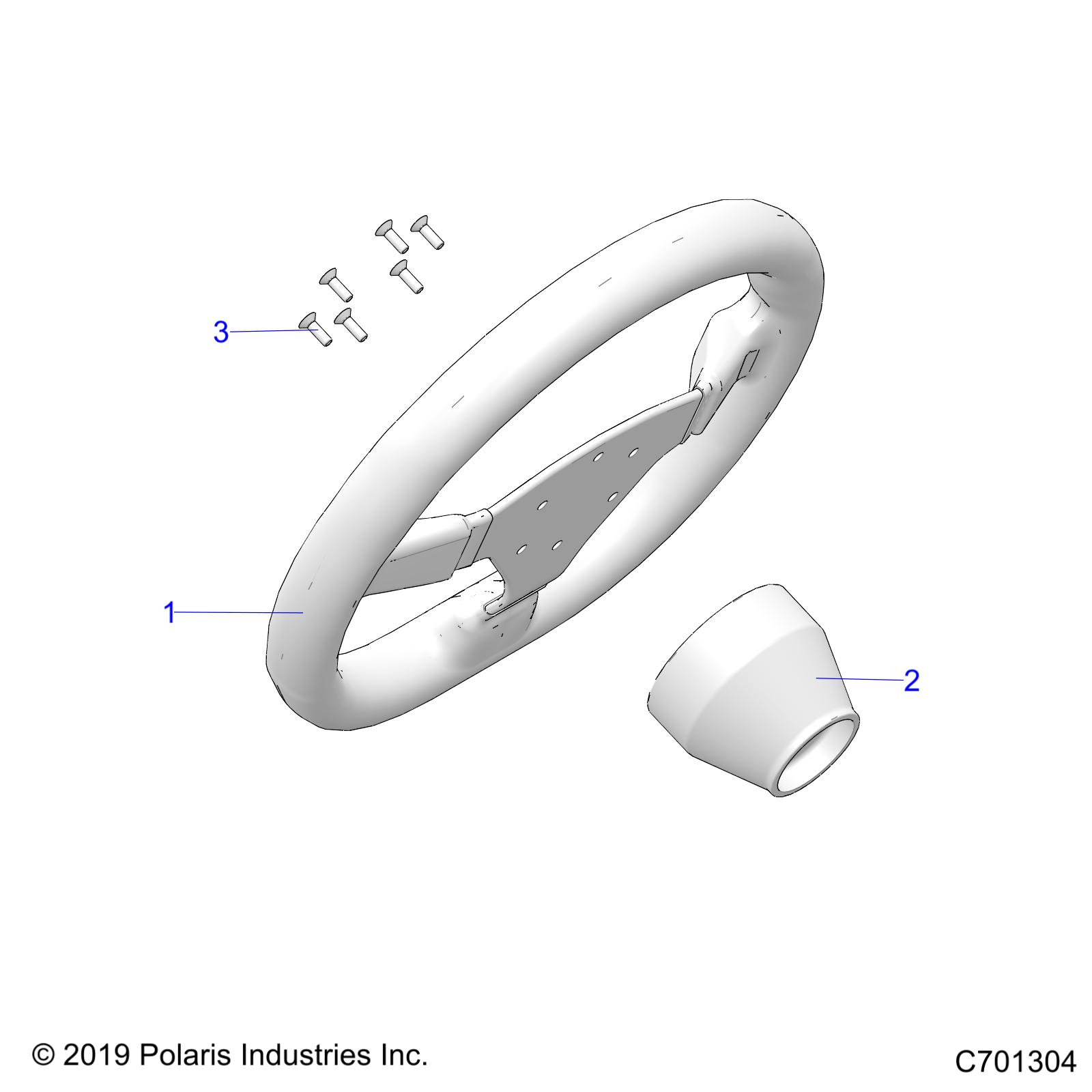 Part Number : 1830040 WHEEL-STEERING