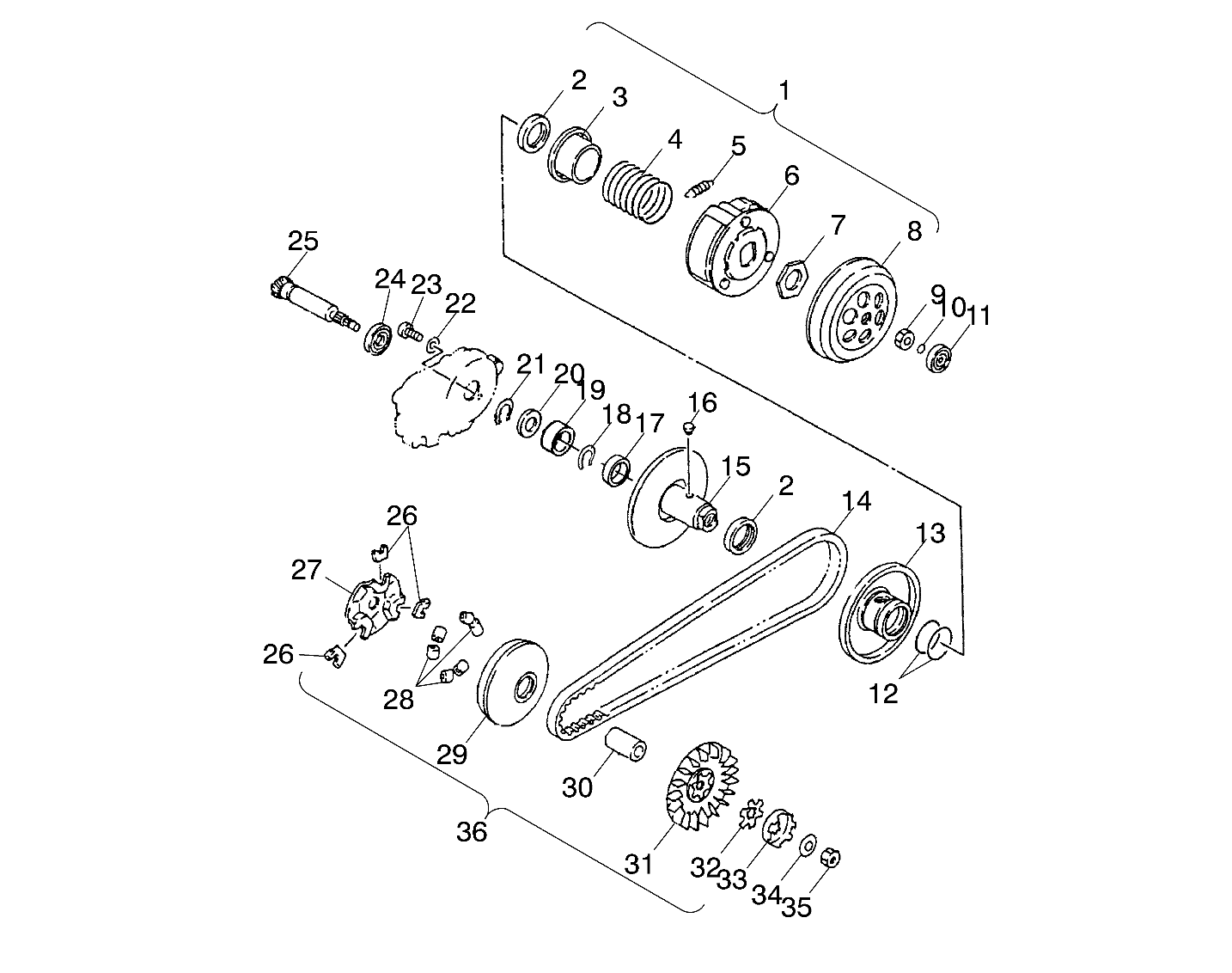 Part Number : 0450195 DRIVE ASM PRIMARY