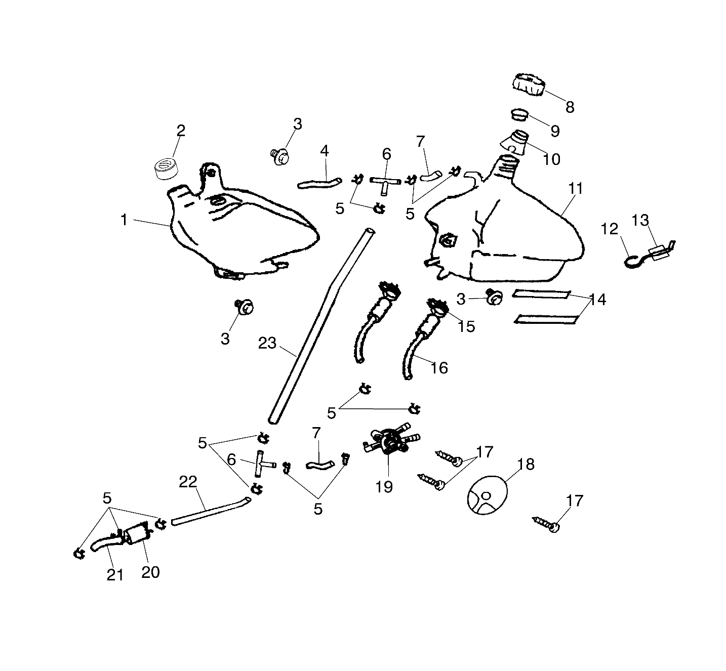 Part Number : 0450363-440 FUEL LINE