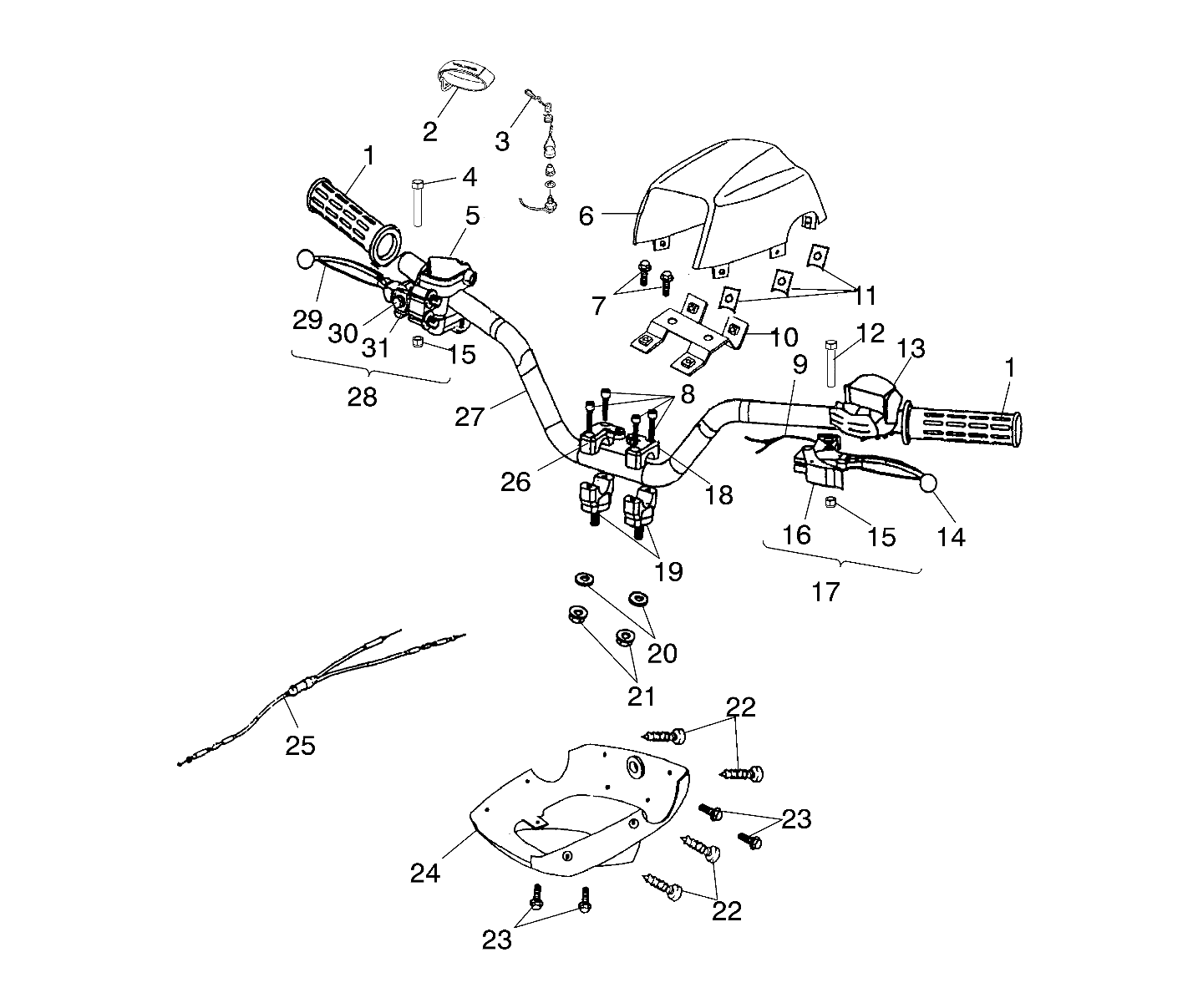 Part Number : 0450692 HAND BRAKE-LOCK 53179-131-000